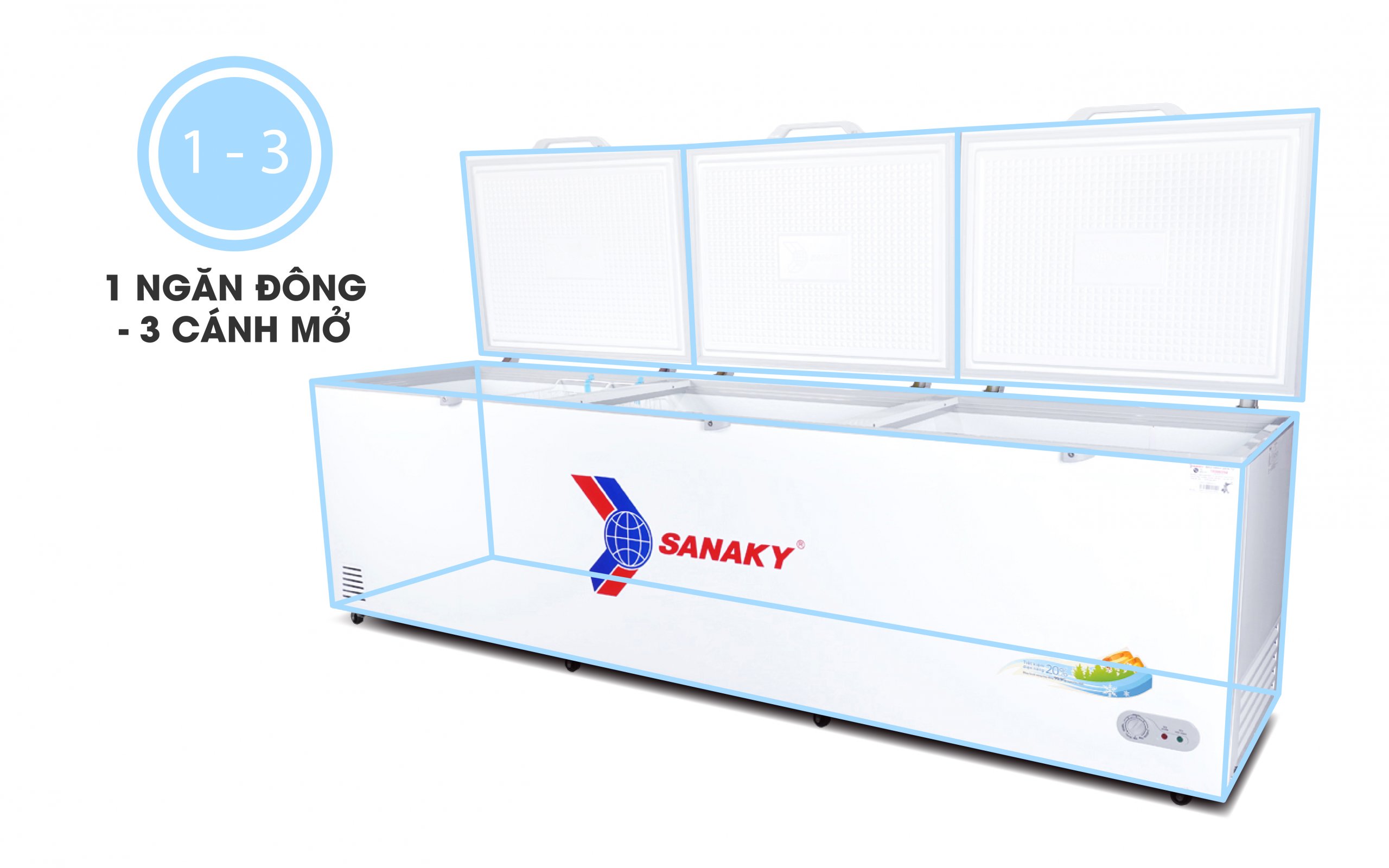 Tủ Đông Sanaky VH-1199HY