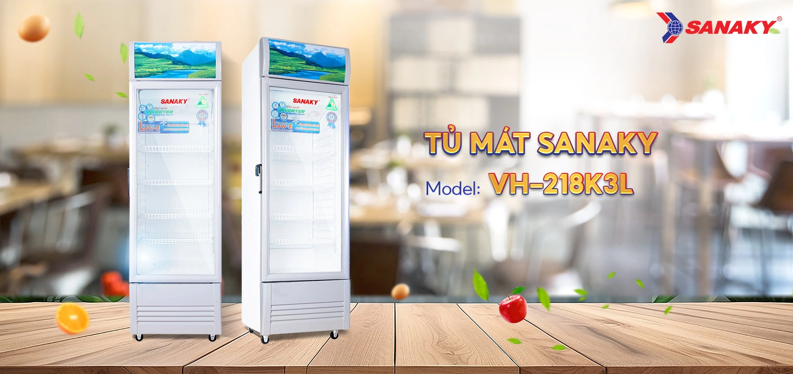 Tủ Mát Sanaky VH-218K3L