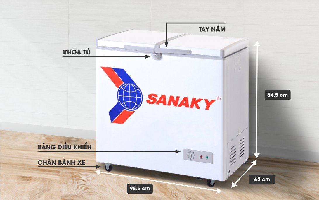 Tủ Đông Sanaky VH-255A2