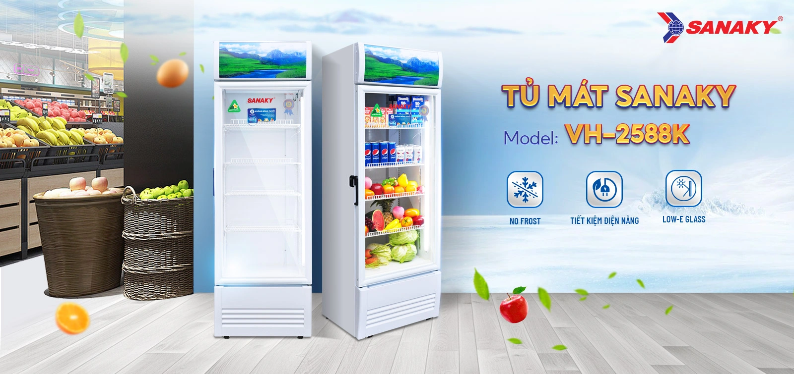 Tủ mát Sanaky VH-2588K