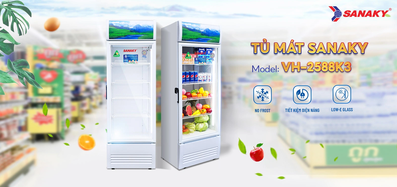 Tủ mát Sanaky VH-2588K3