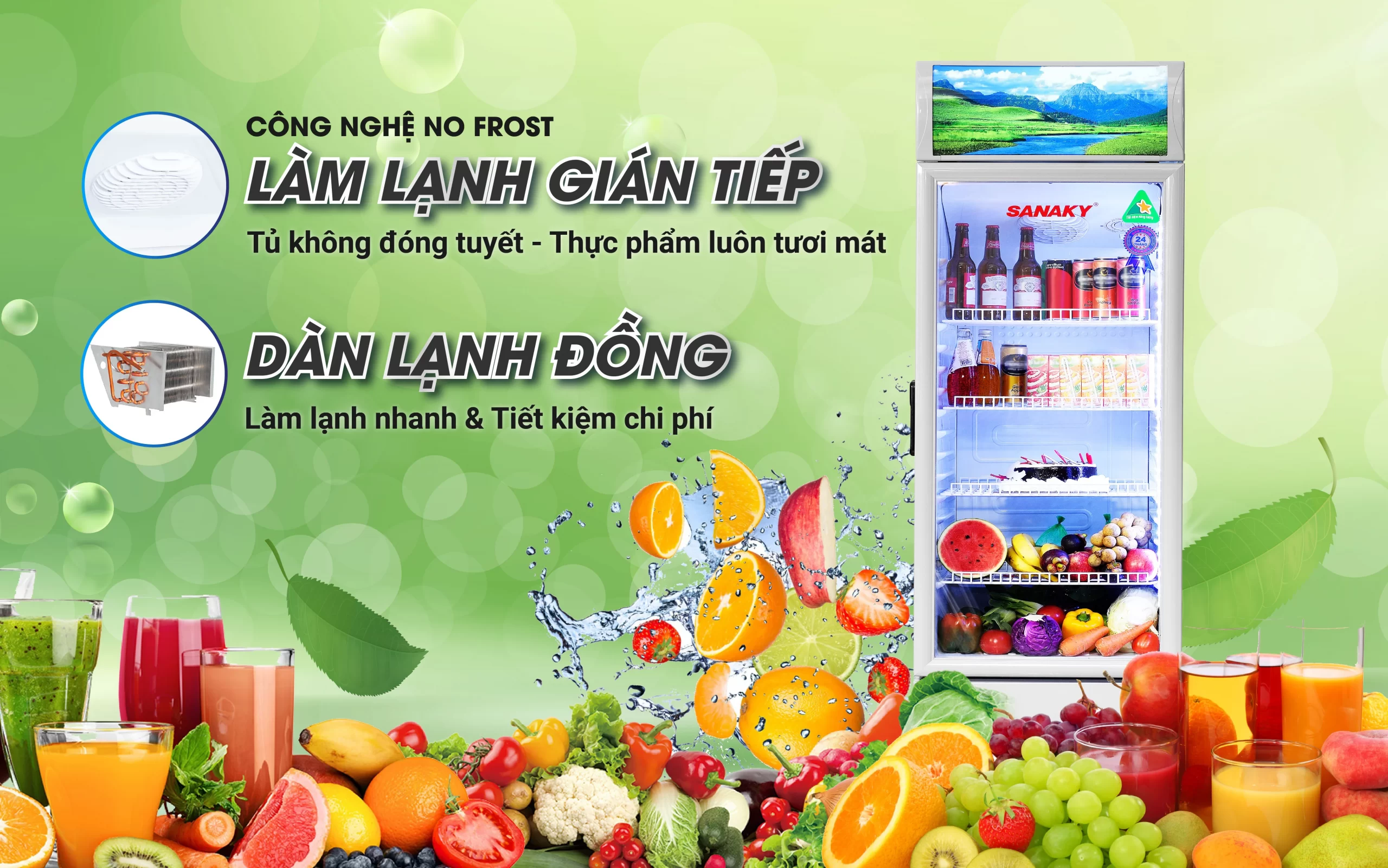 Tủ Mát Sanaky VH-5089K