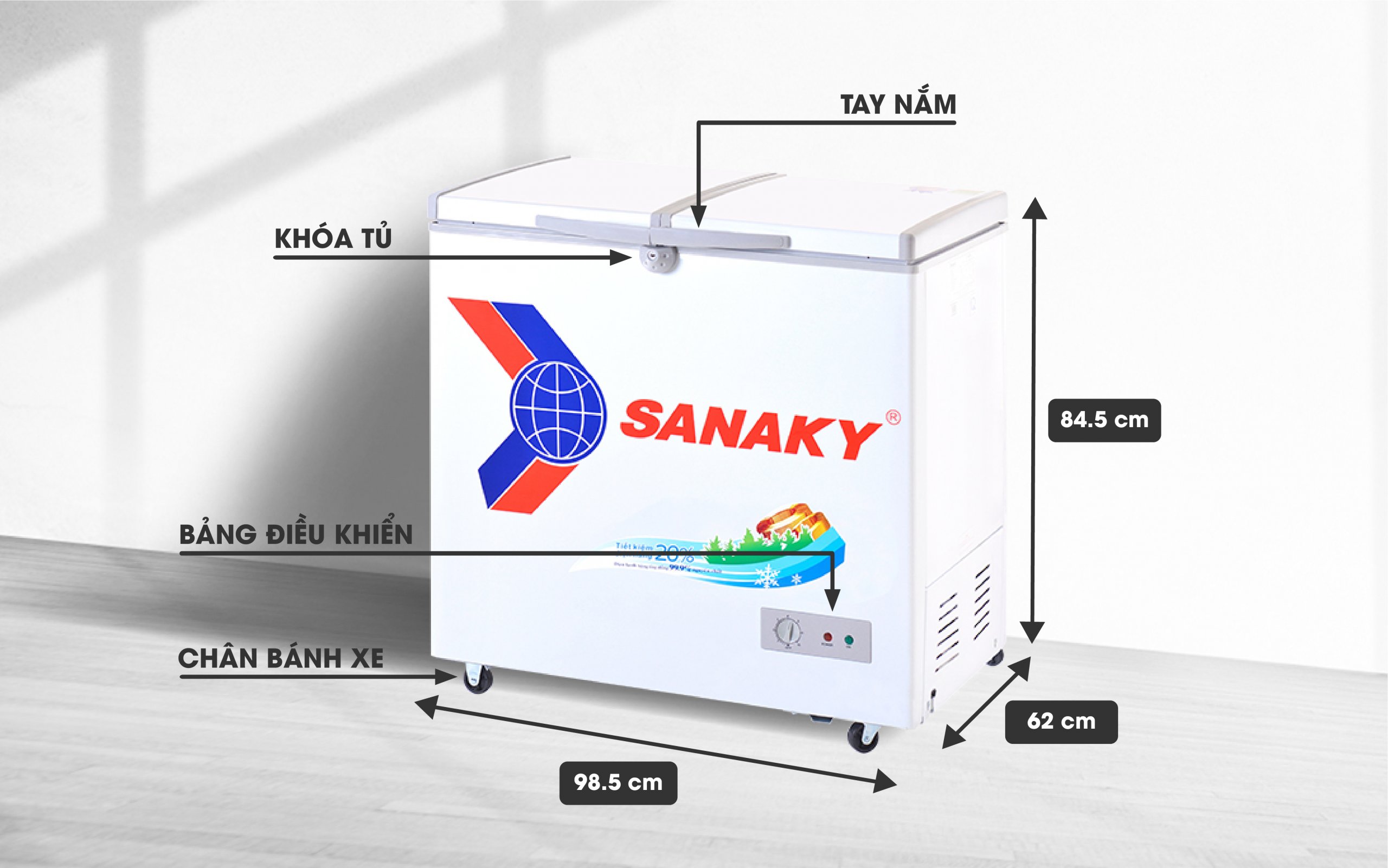 Tủ Đông Sanaky VH-2599A1