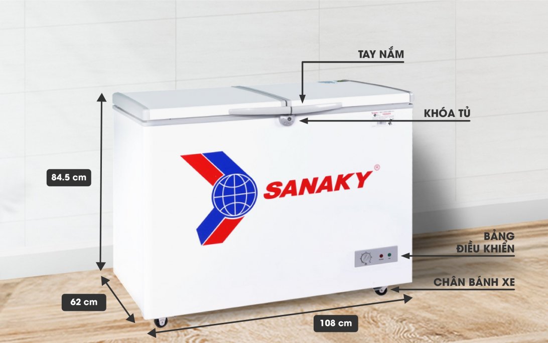 Tủ Đông Sanaky VH-285A2