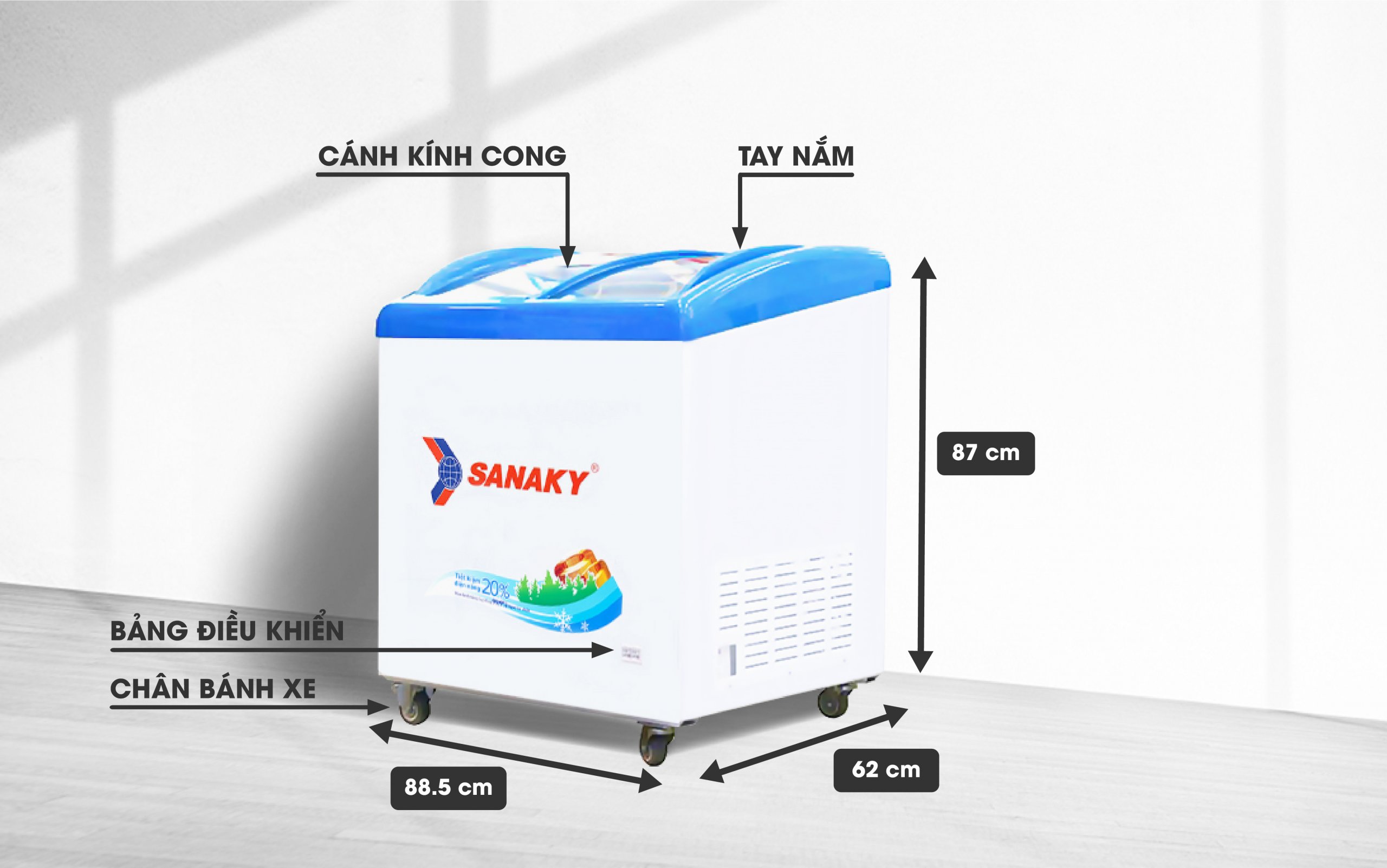 Tủ Đông Sanaky VH-2899K