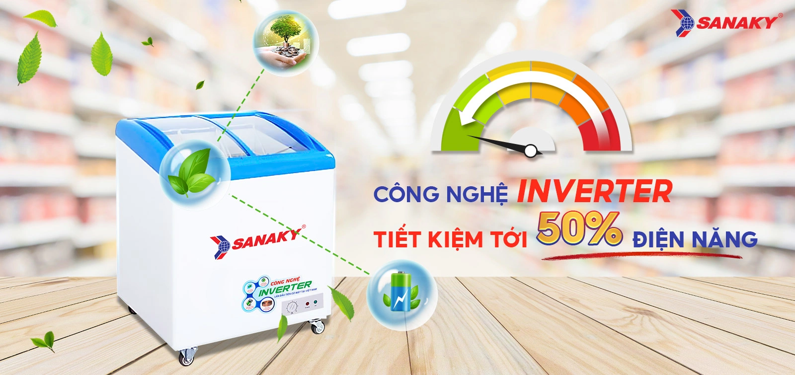 Tủ Đông Sanaky VH-2899K3