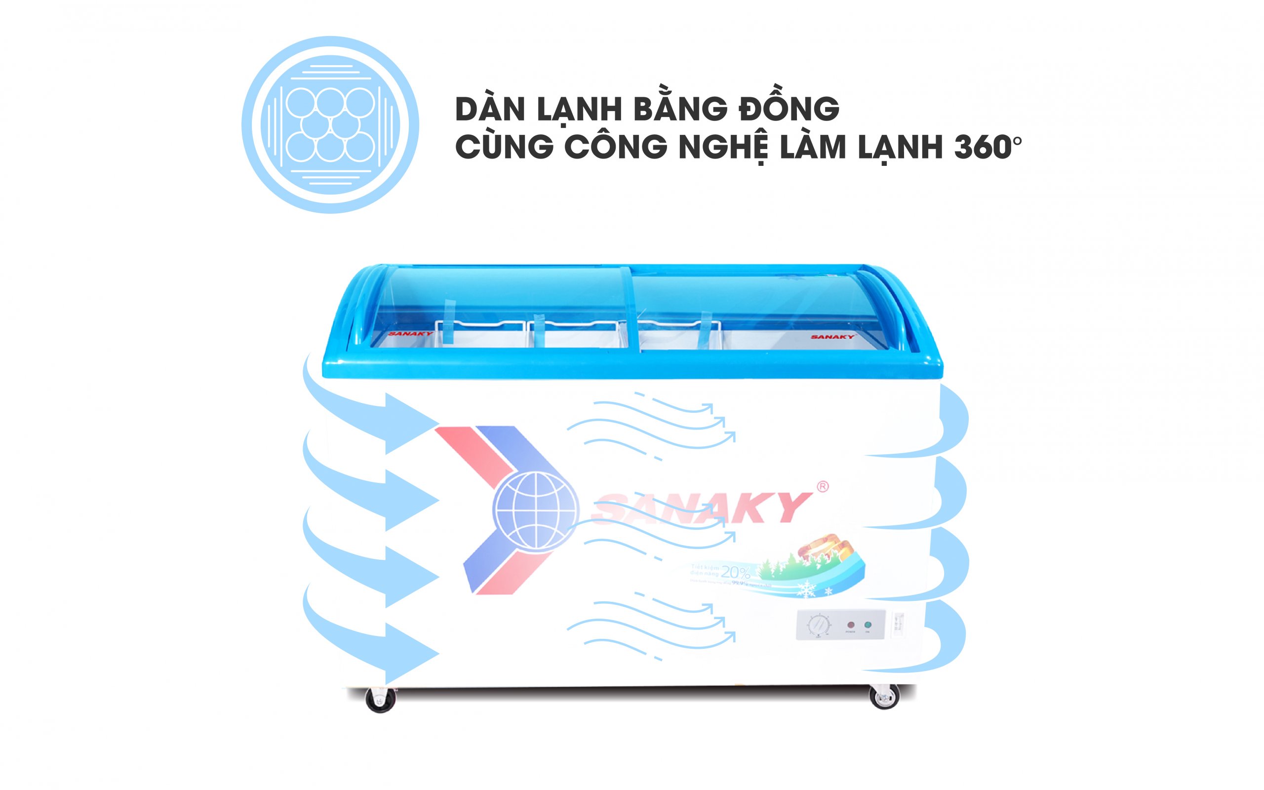 Tủ Đông Sanaky VH-4899K