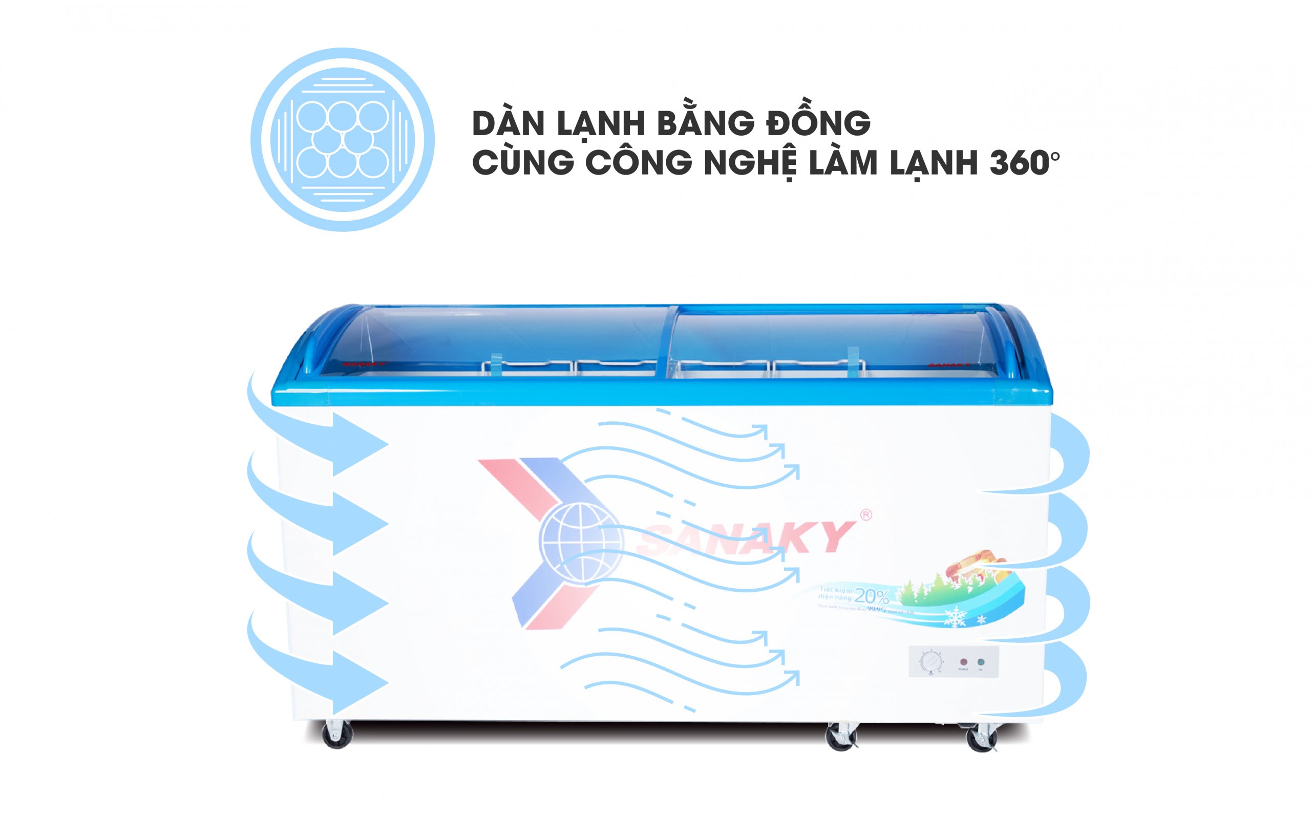 Tủ Đông Sanaky VH-6899K