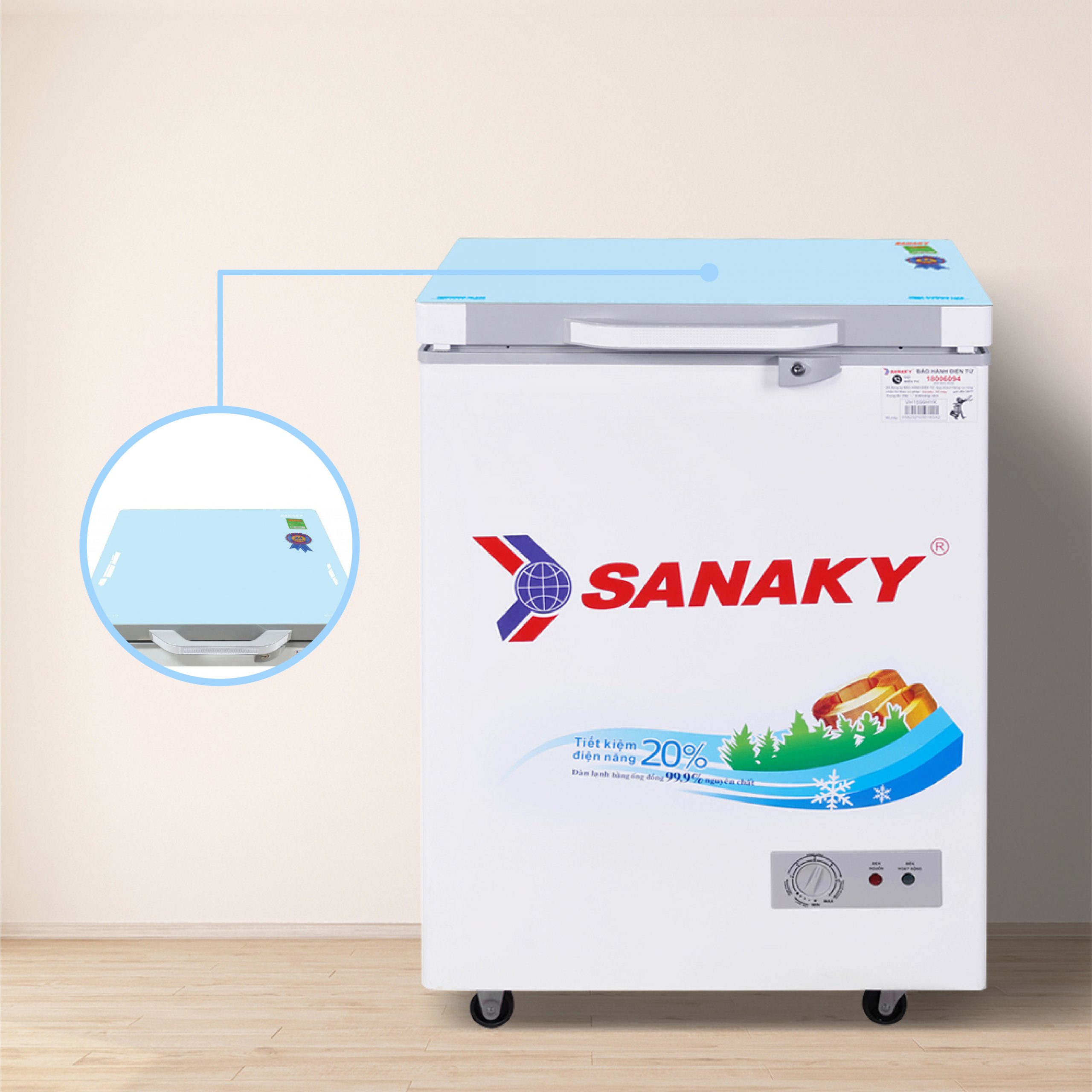 Tủ Đông Sanaky VH-1599HYKD
