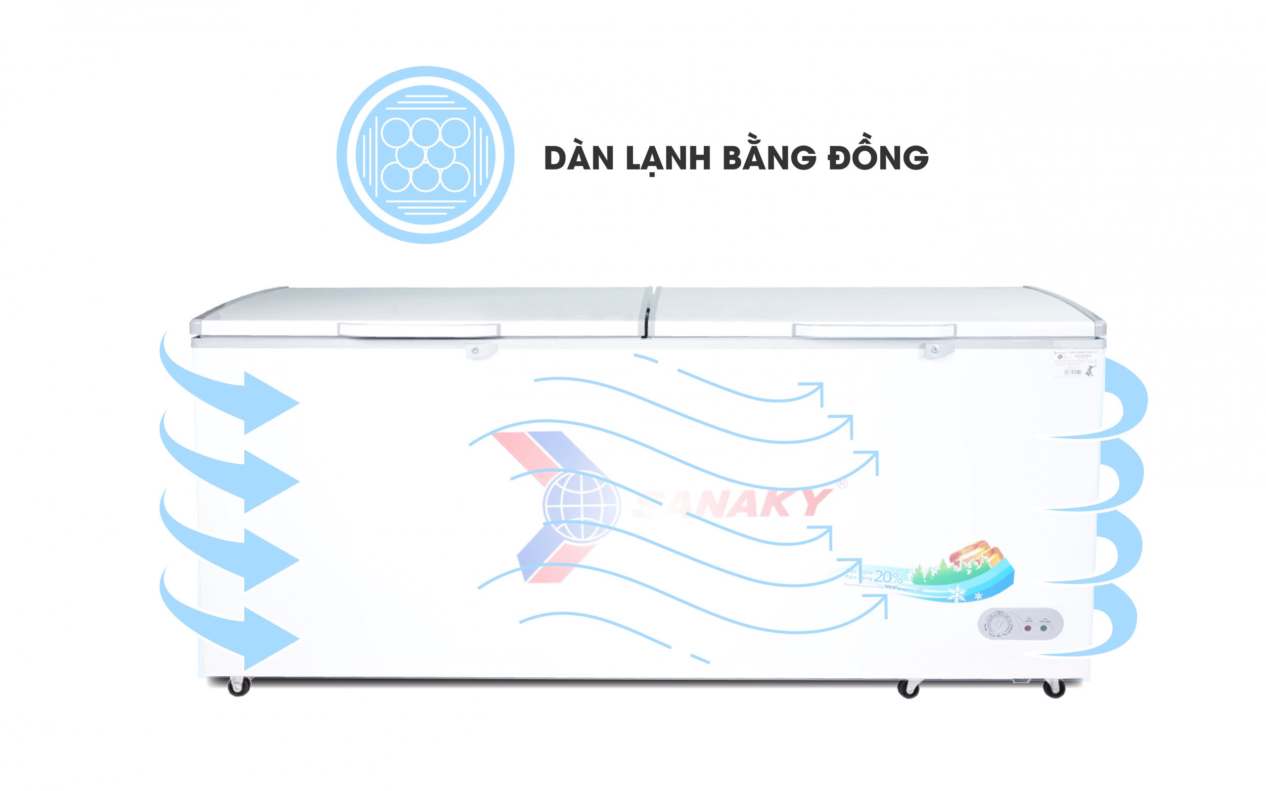 Tủ Đông Sanaky VH-5699HY