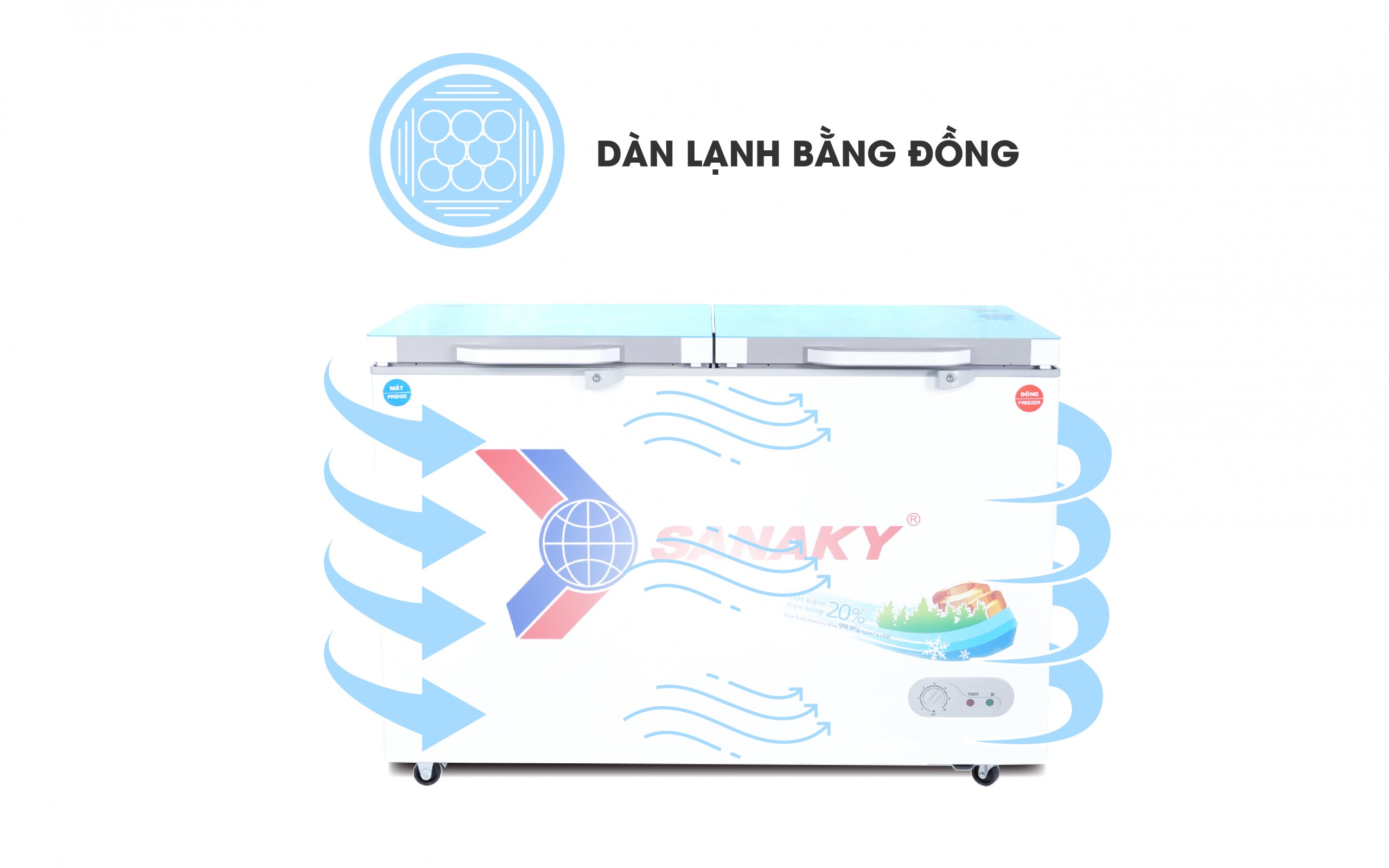 Tủ Đông Sanaky VH-2599W2KD