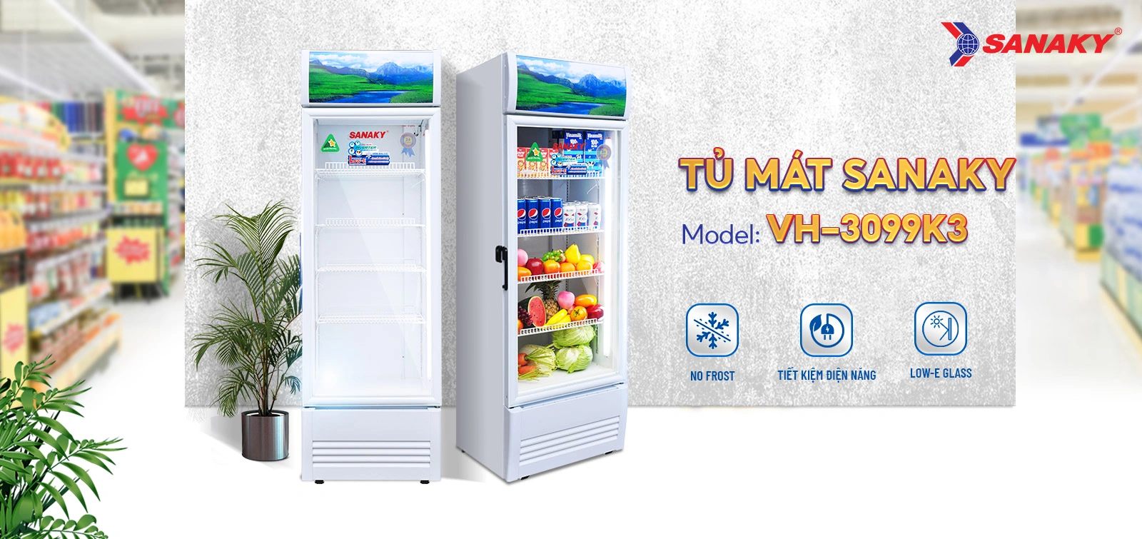 Tủ mát Sanaky VH-3099K3