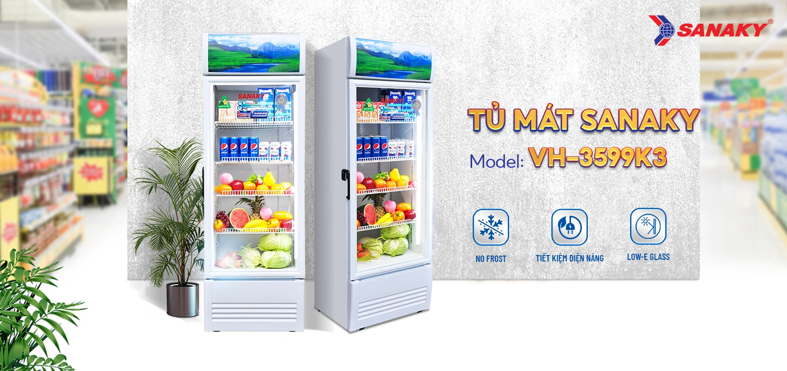 Tủ mát Sanaky VH-3599K3