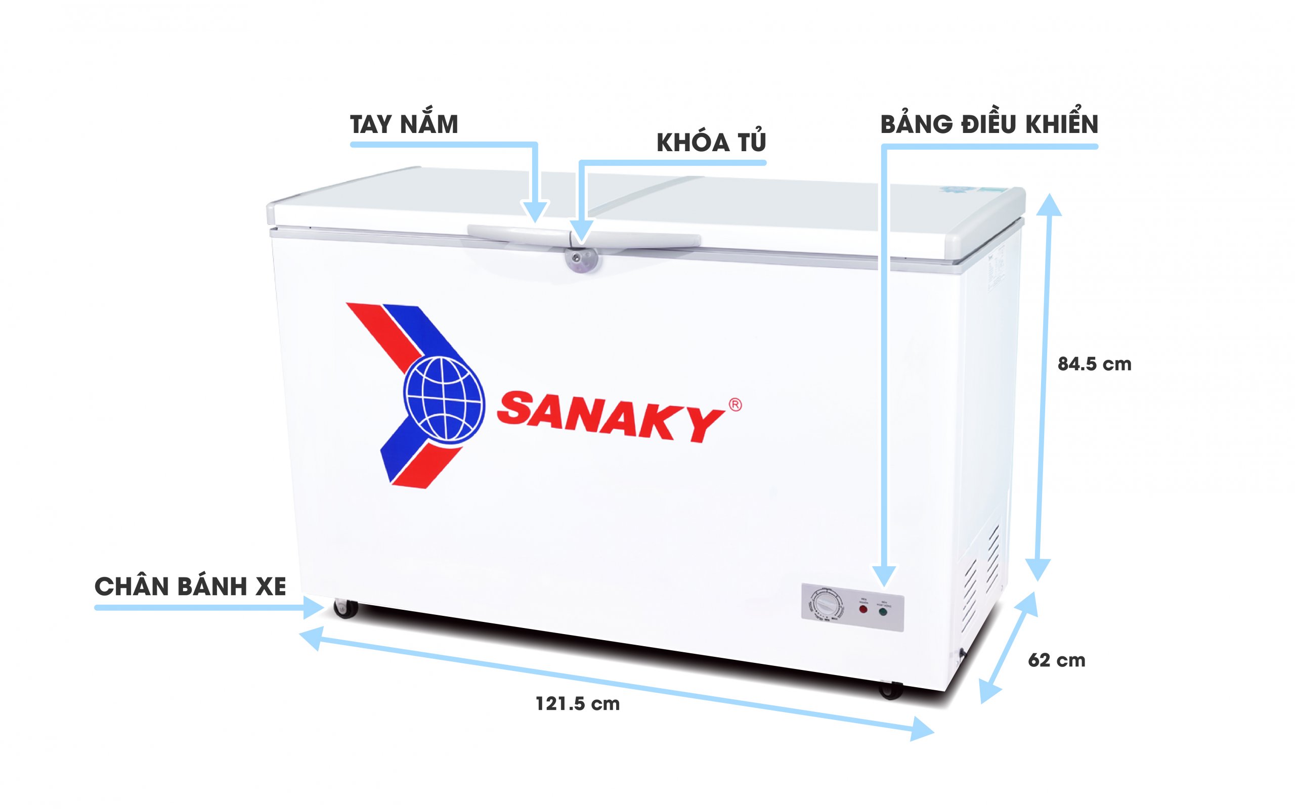 Tủ Đông Sanaky VH-365A2