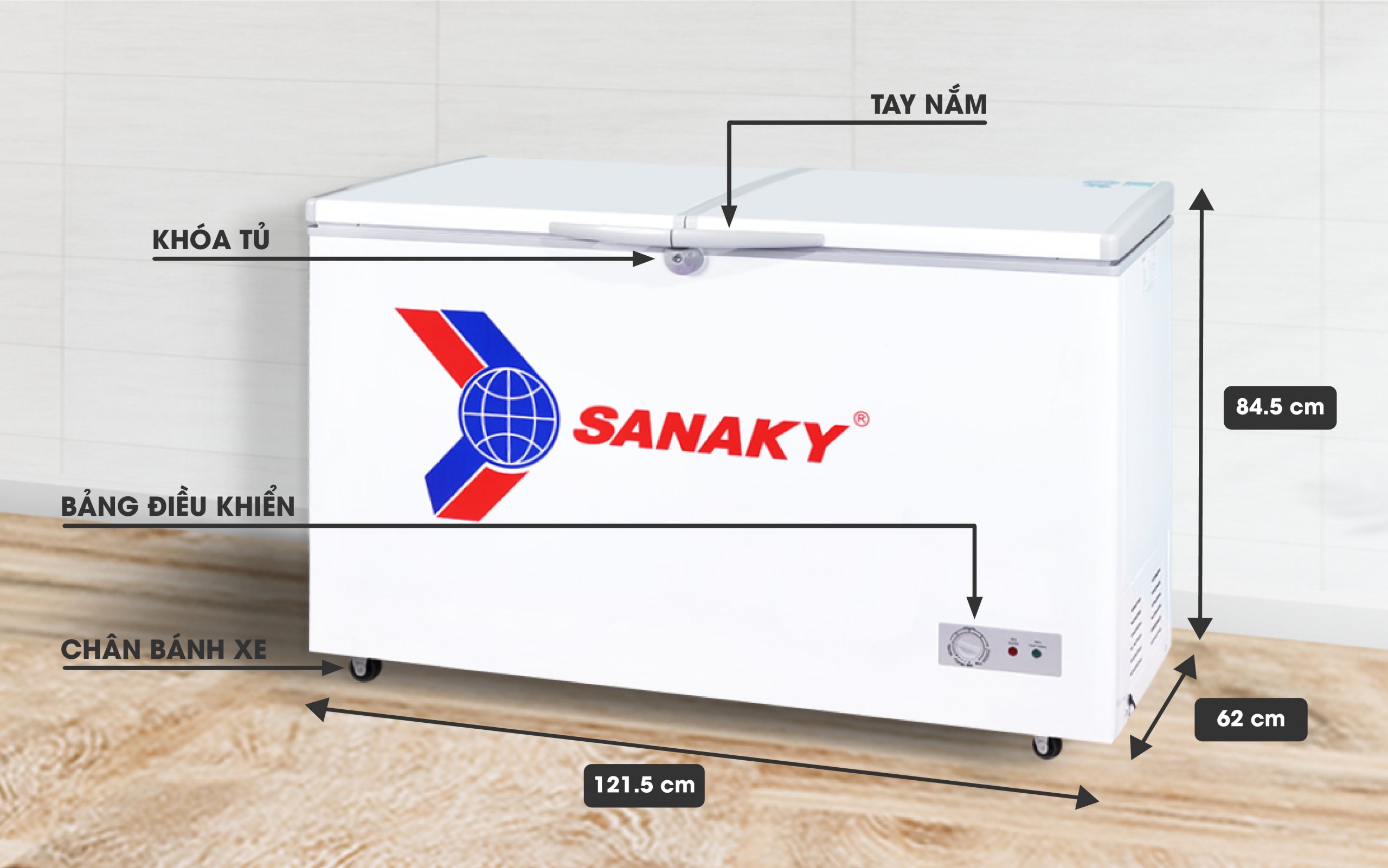 Tủ Đông Sanaky VH-365A2