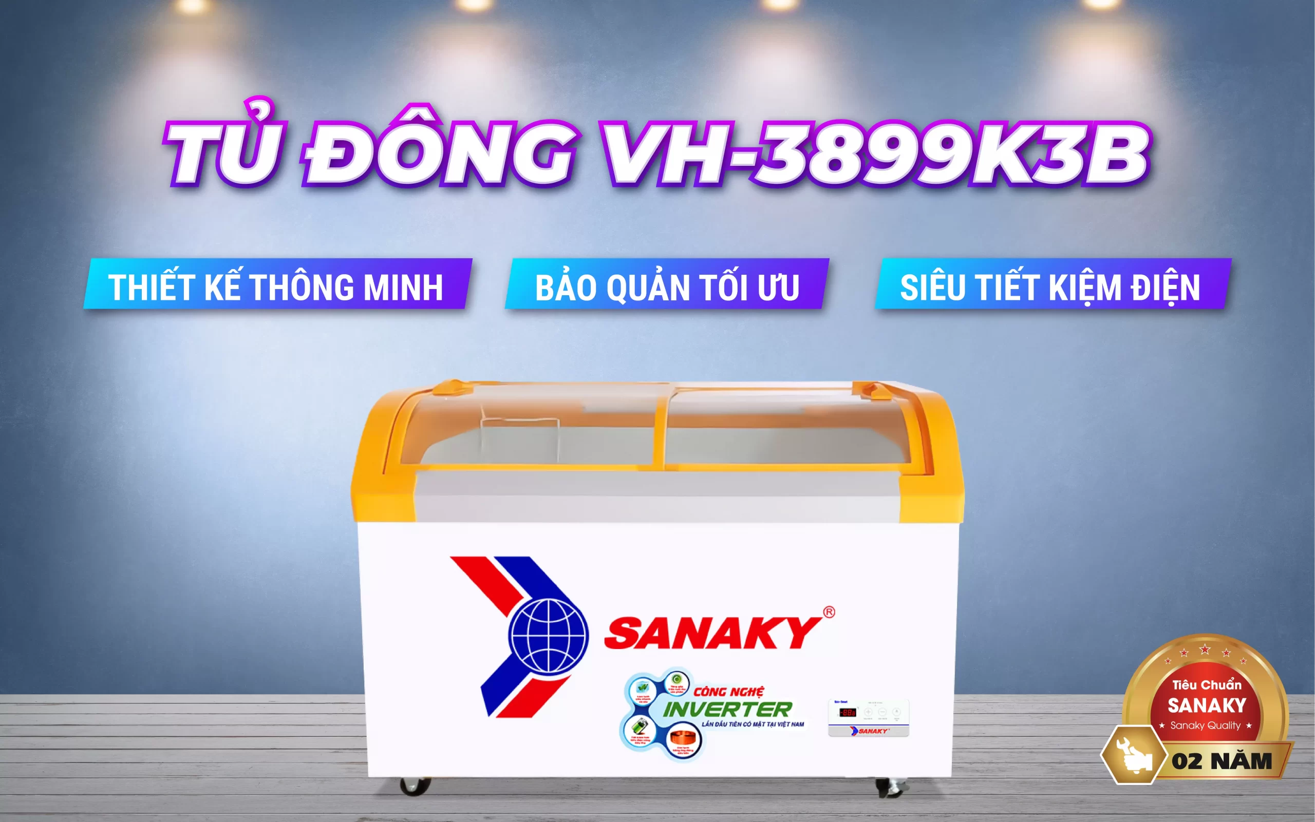 Tủ Đông Sanaky VH-3899K3B