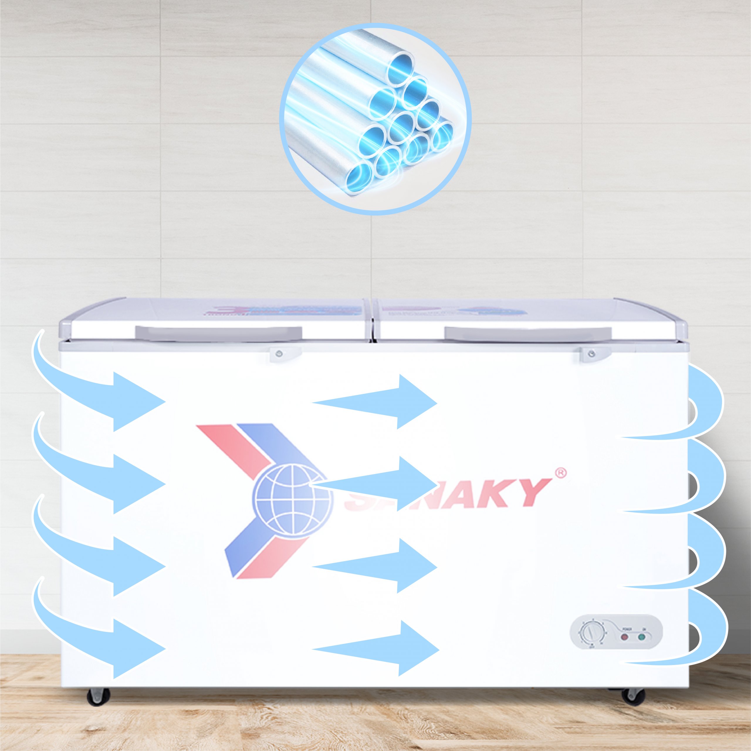 Tủ Đông Sanaky VH-568HY2