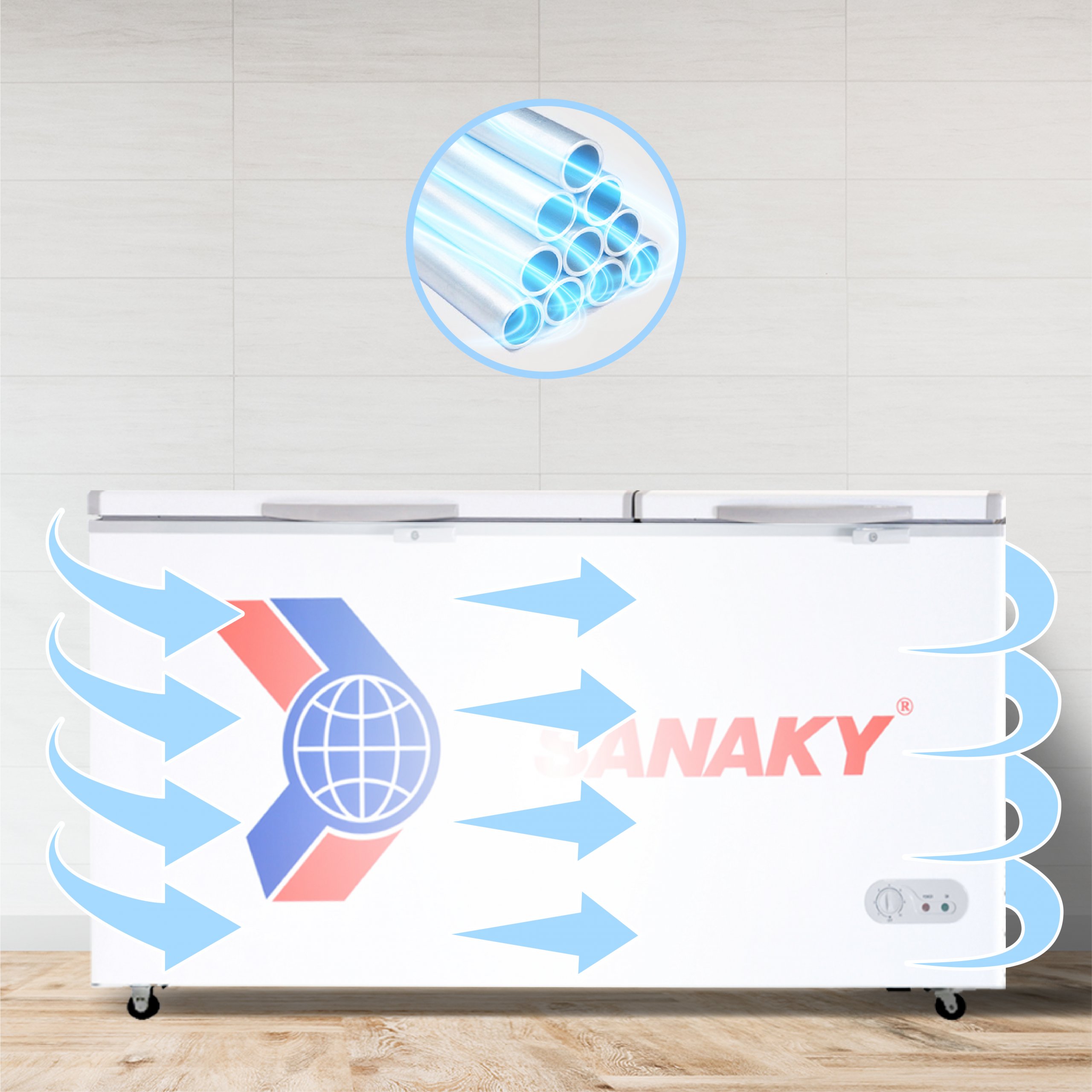 Tủ Đông Sanaky VH-668HY2