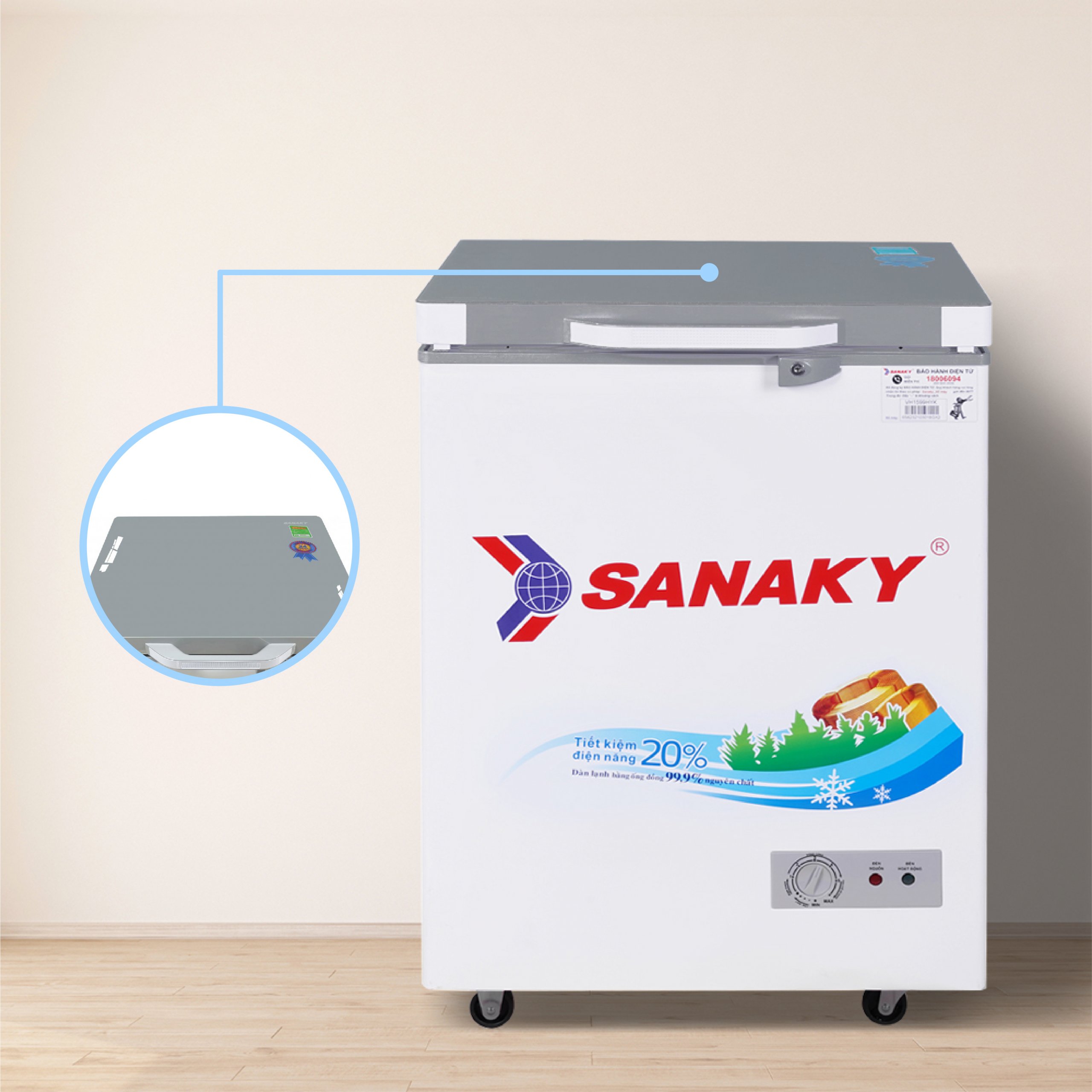 Tủ Đông Sanaky VH-1599HYK