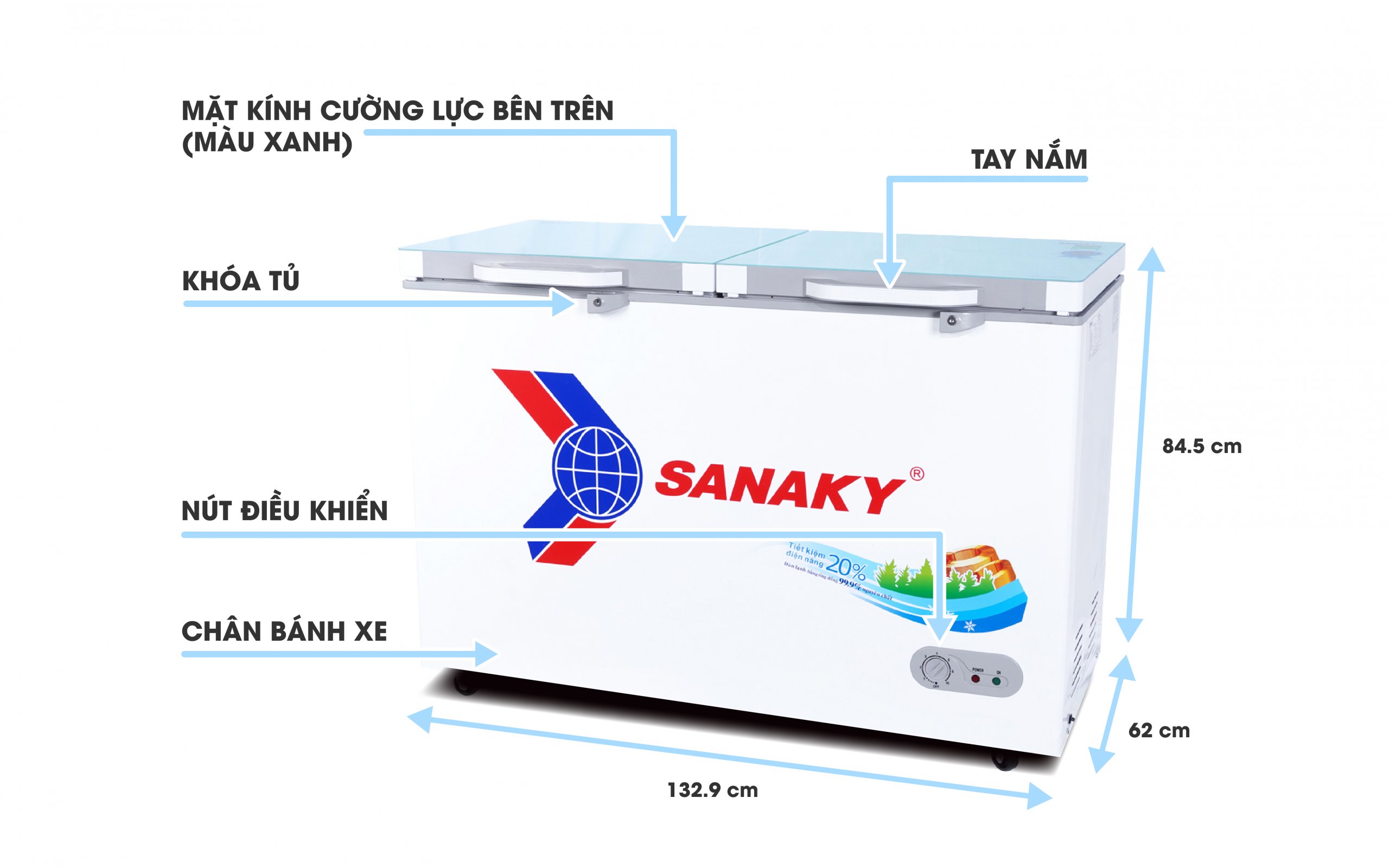 Tủ Đông Sanaky VH-4099A2KD