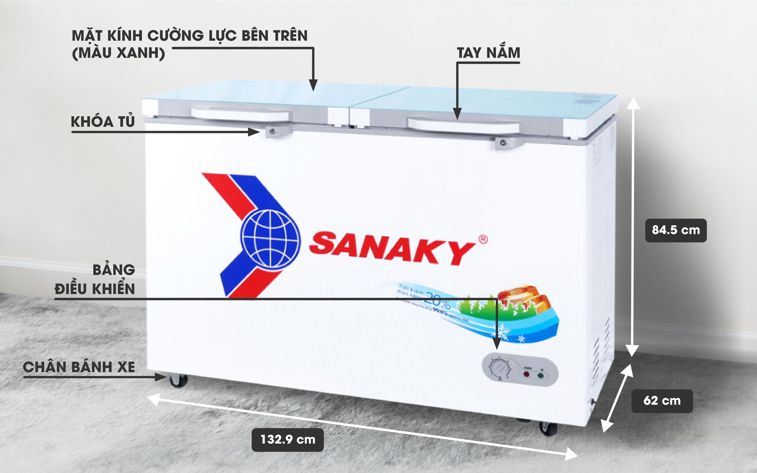 Tủ Đông Sanaky VH-3699A2KD