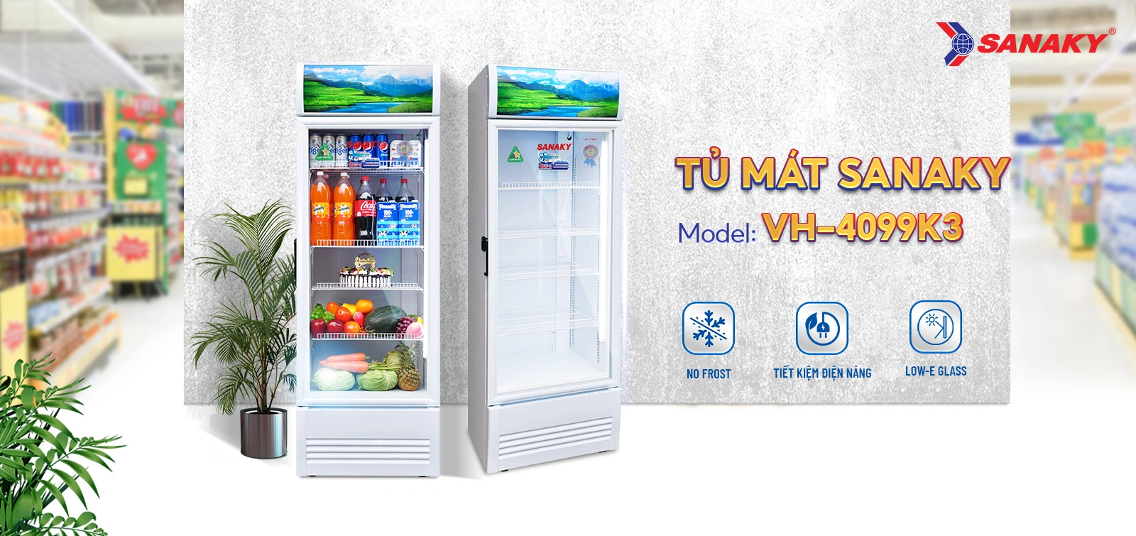Tủ mát Sanaky VH-4099K3