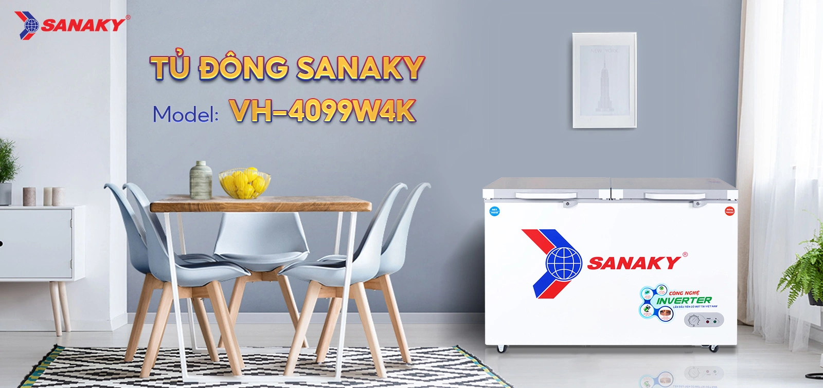 Tủ Đông Sanaky VH-4099W4K