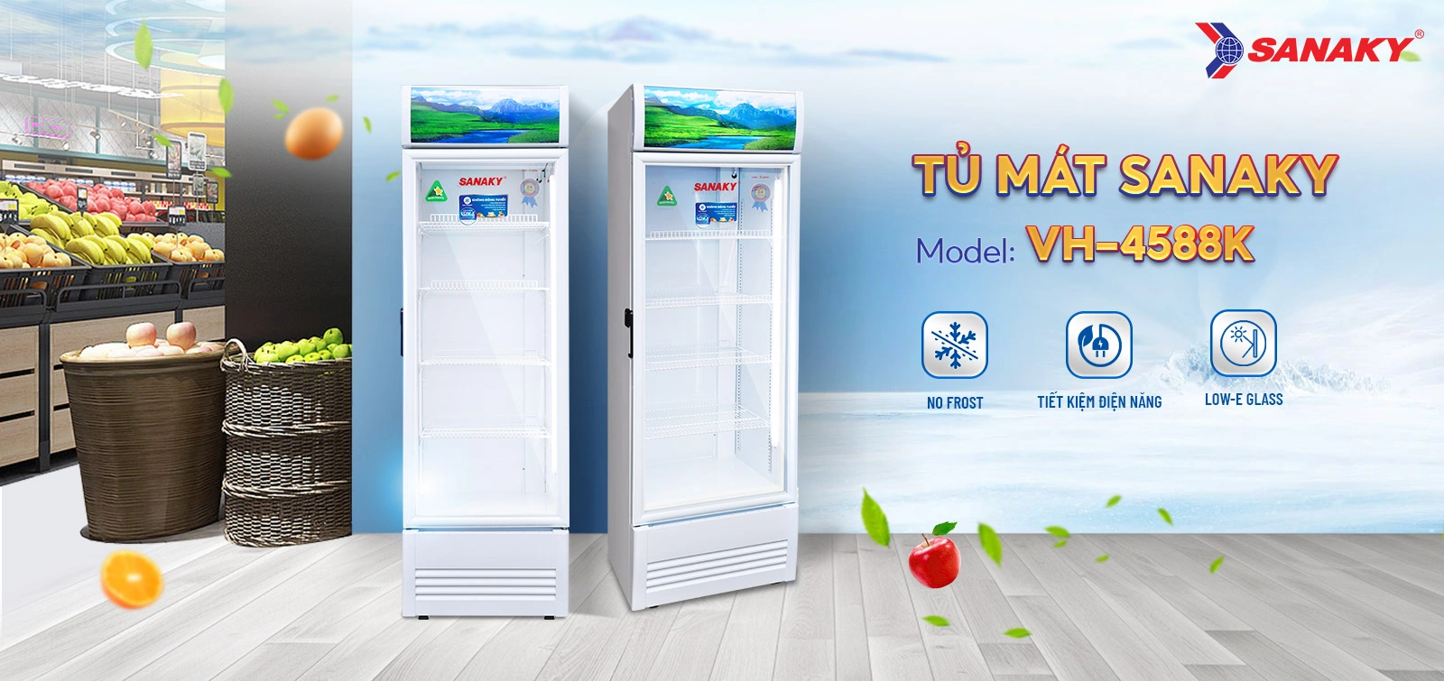Tủ mát Sanaky VH-4588K