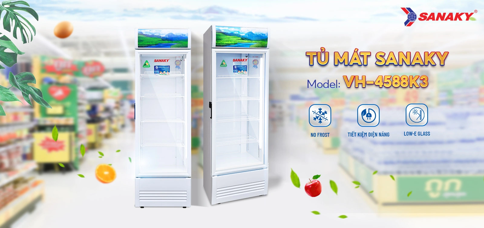 Tủ mát Sanaky VH-4588K3