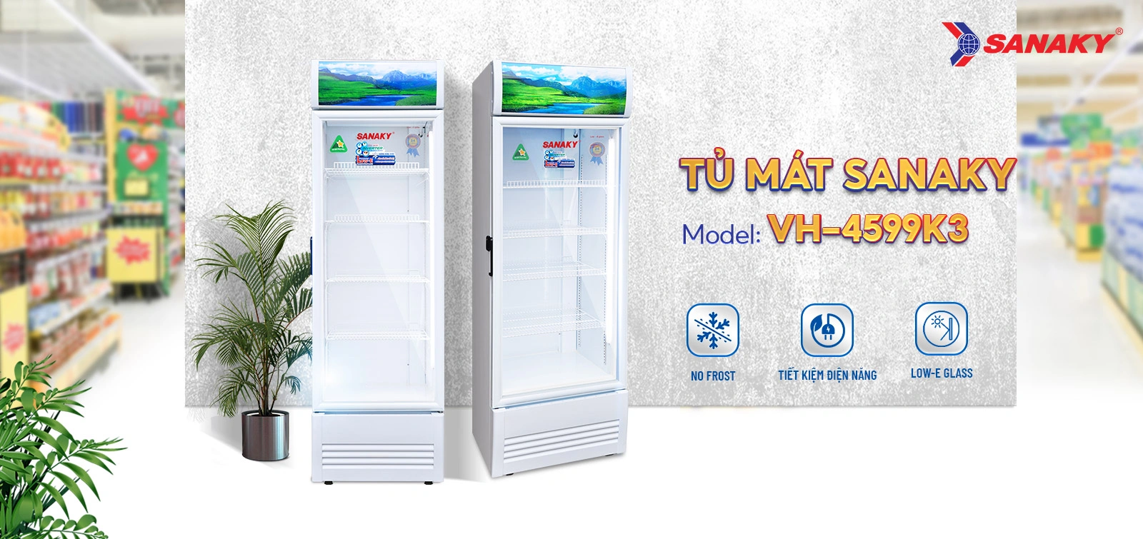 Tủ mát Sanaky VH-4599K3