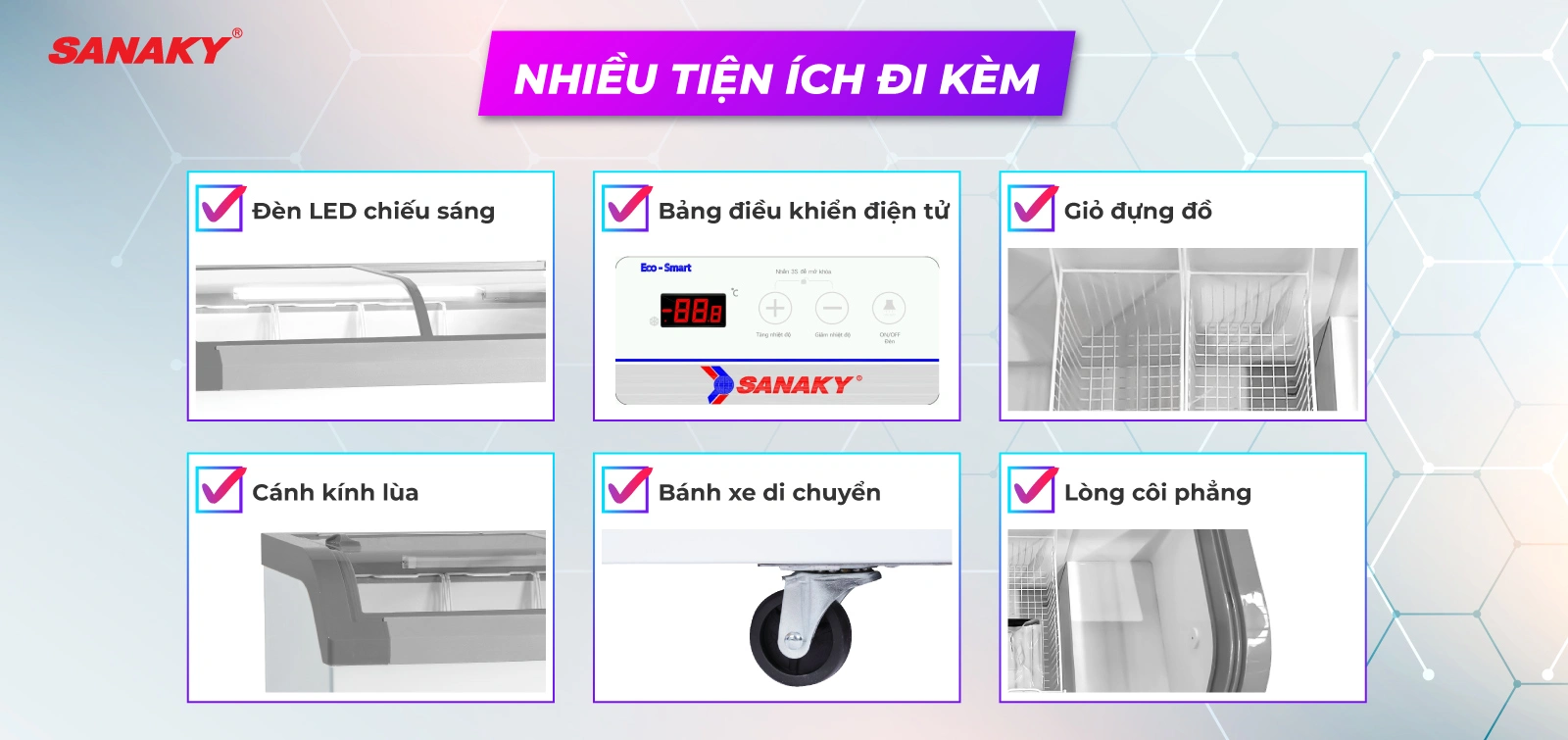 Tủ Đông Sanaky VH-482KB
