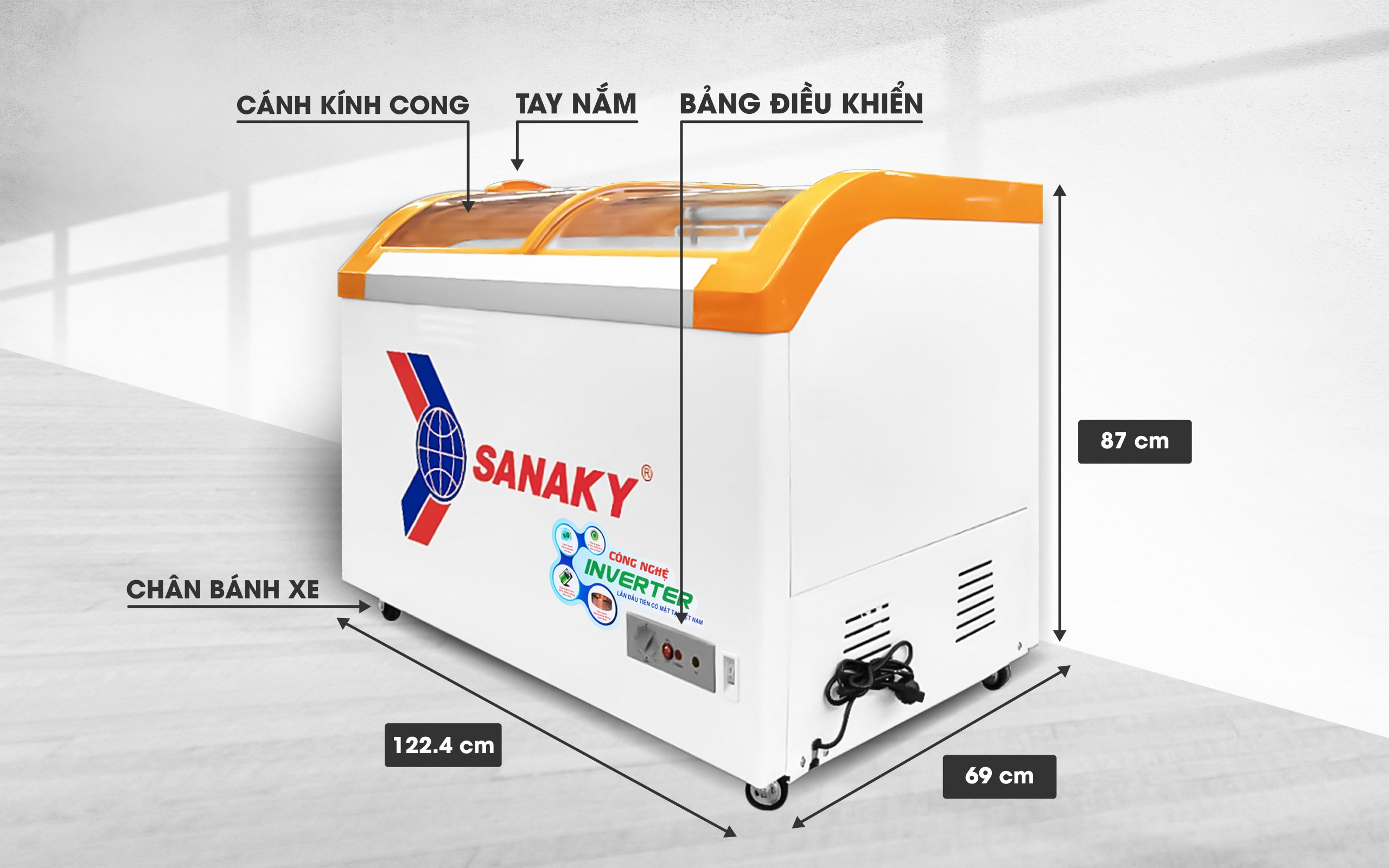 Tủ Đông Sanaky VH-4899K3B