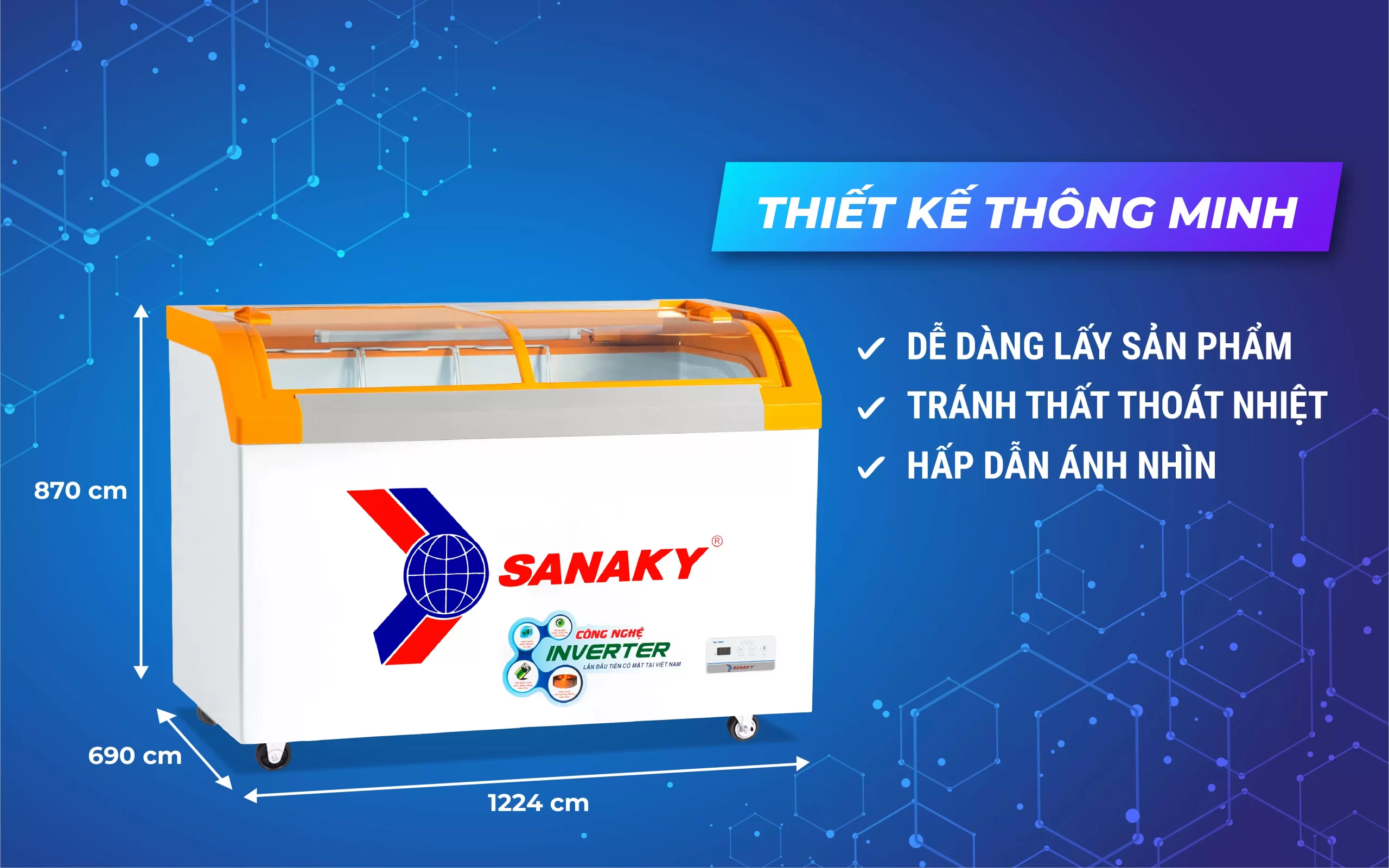 Tủ Đông Sanaky VH-4899K3B