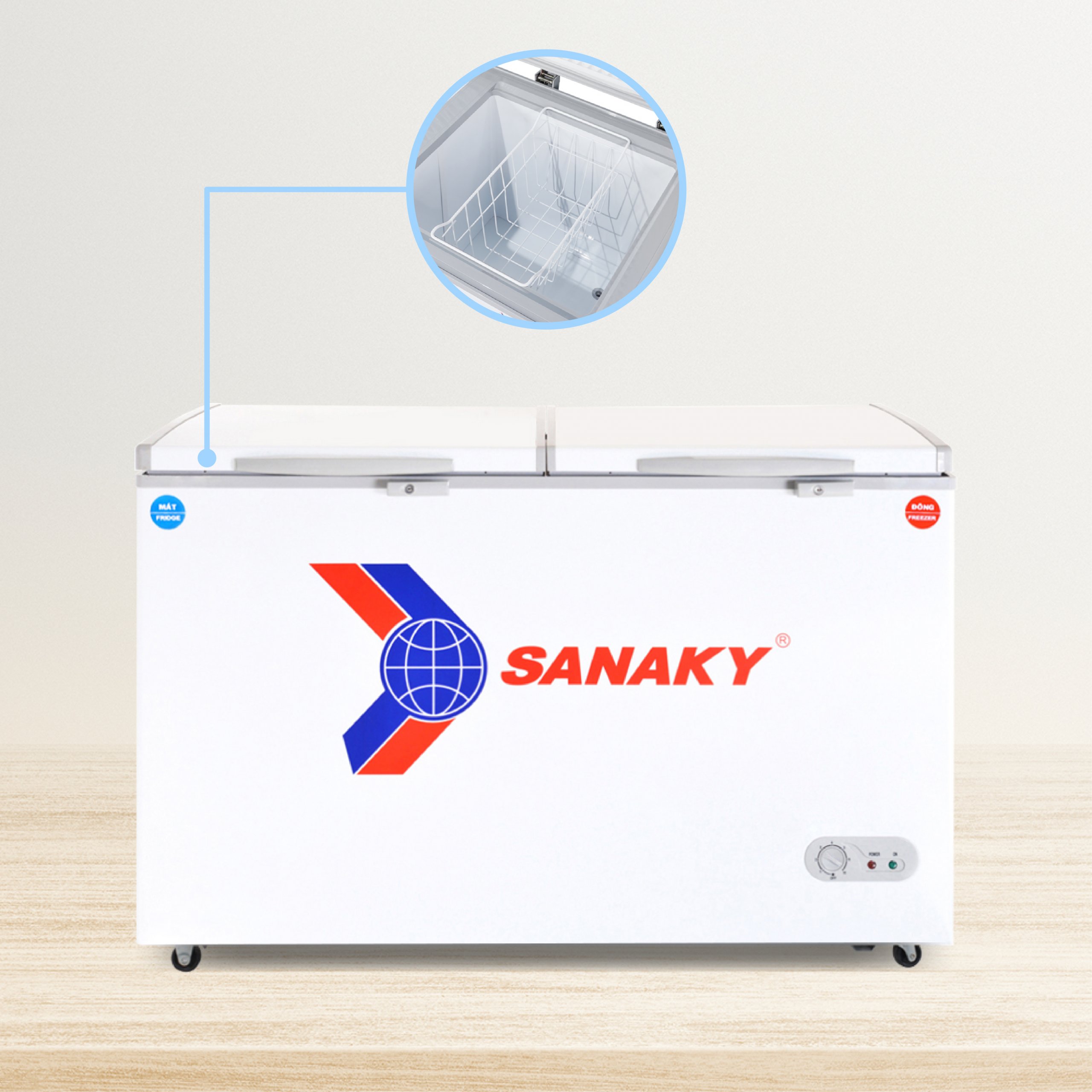 Tủ Đông Sanaky VH-568W2