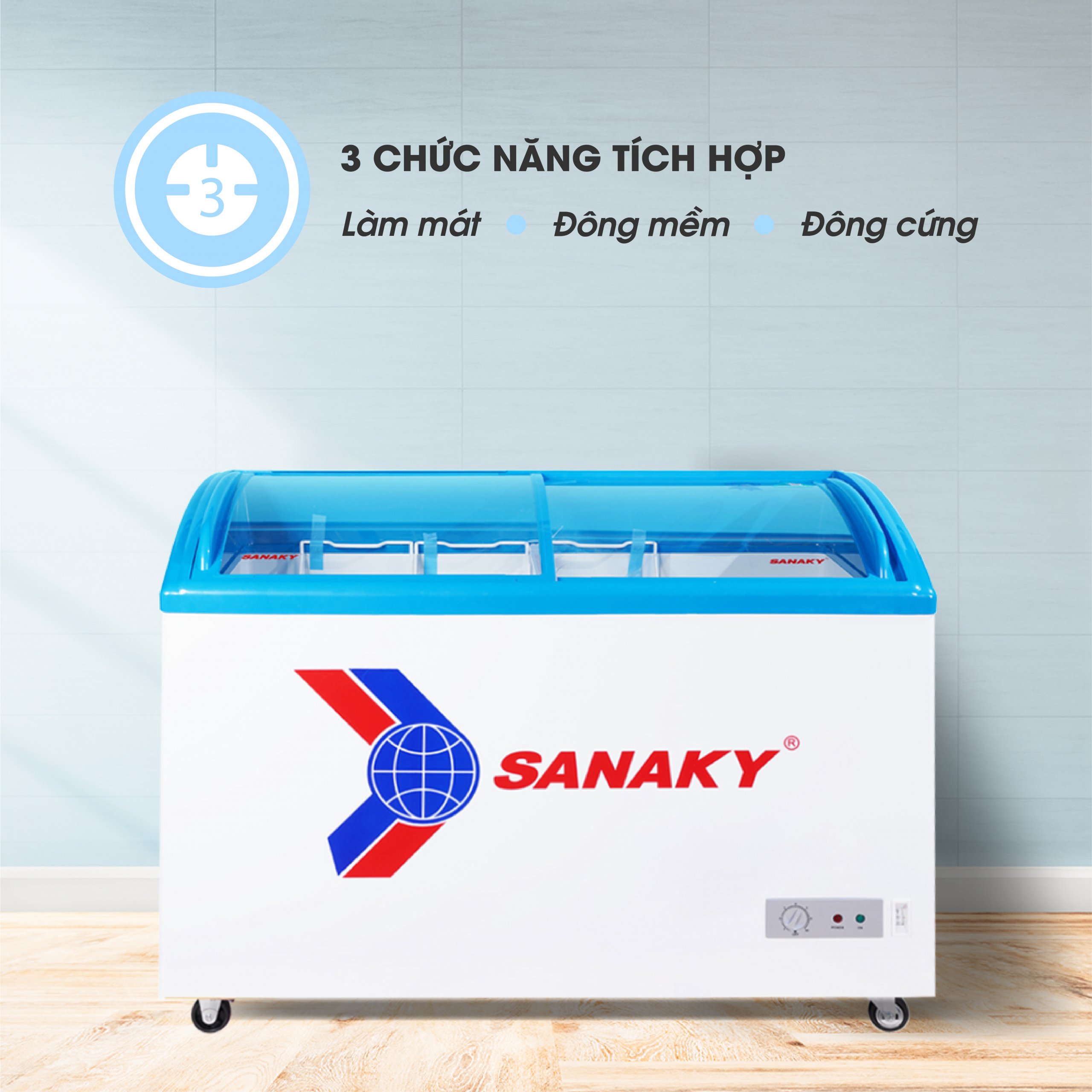 Tủ Đông Sanaky VH-382K
