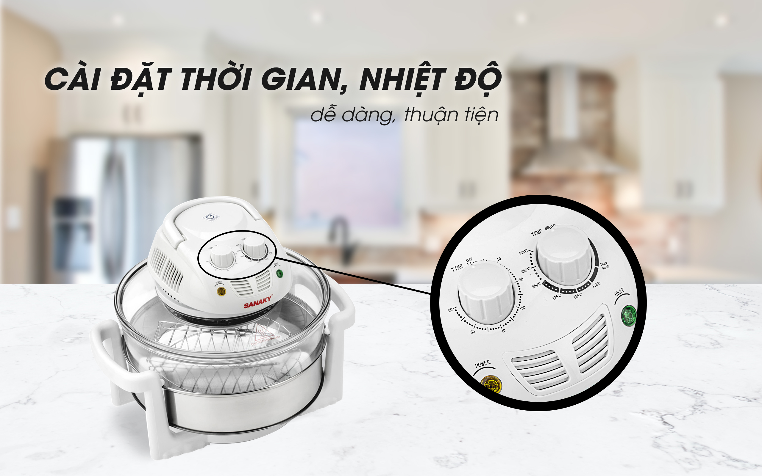 Nồi Nướng Thủy Tinh Sanaky VH-188T/D