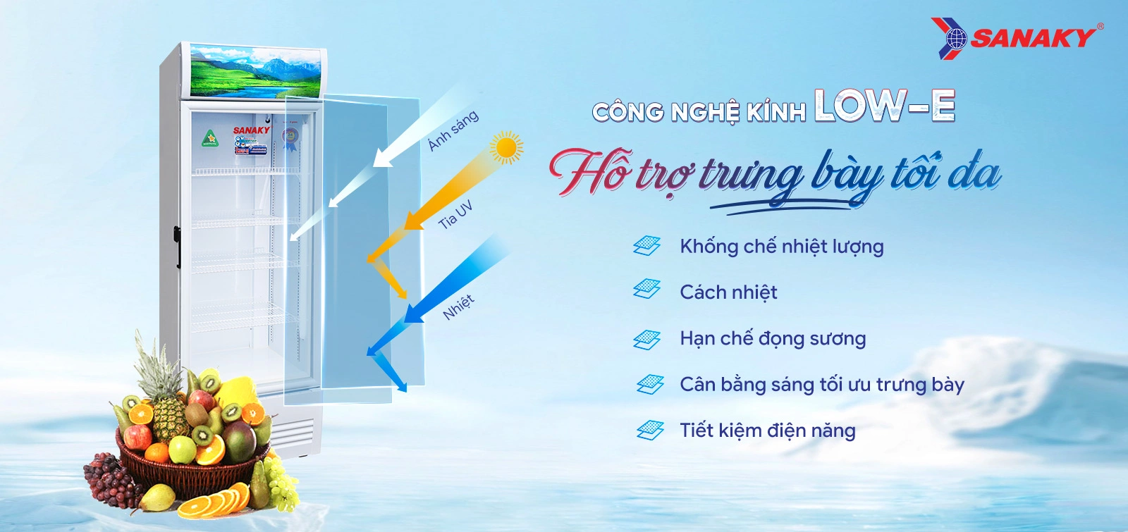 Tủ mát Sanaky VH-5099K3