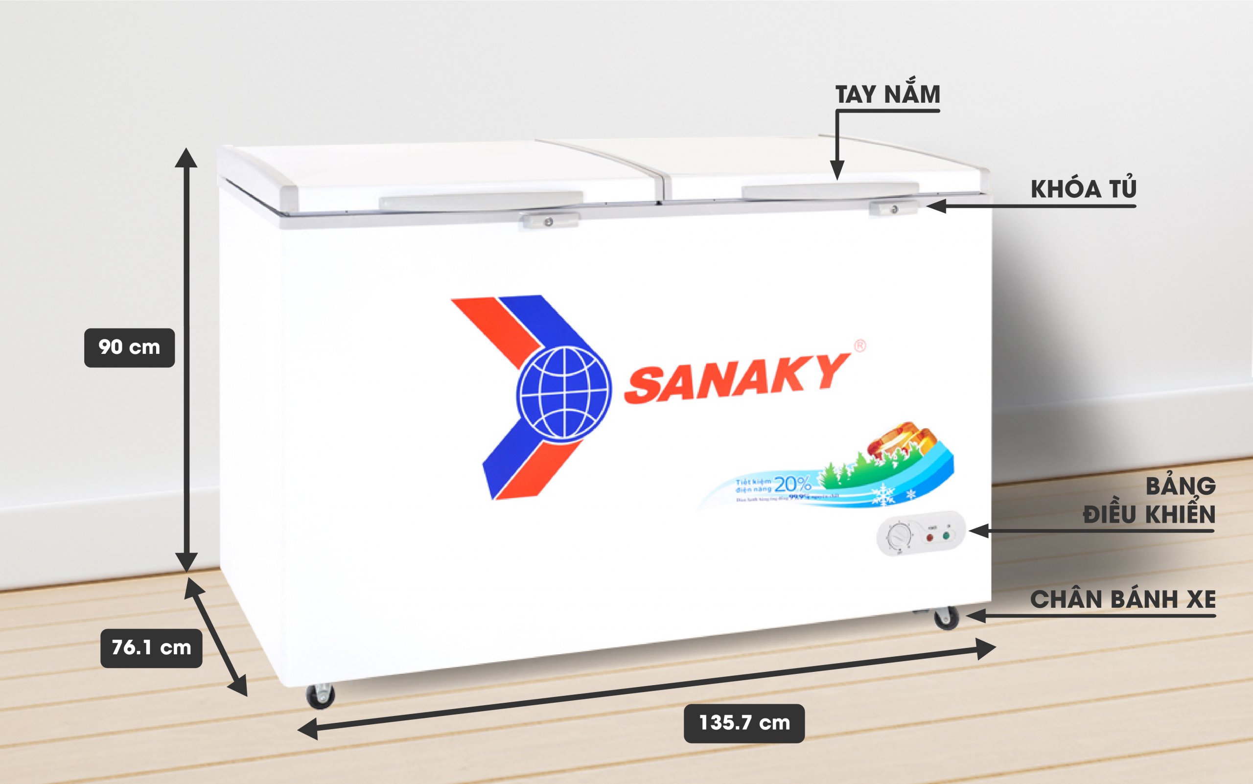 Tủ Đông Sanaky VH-5699HY