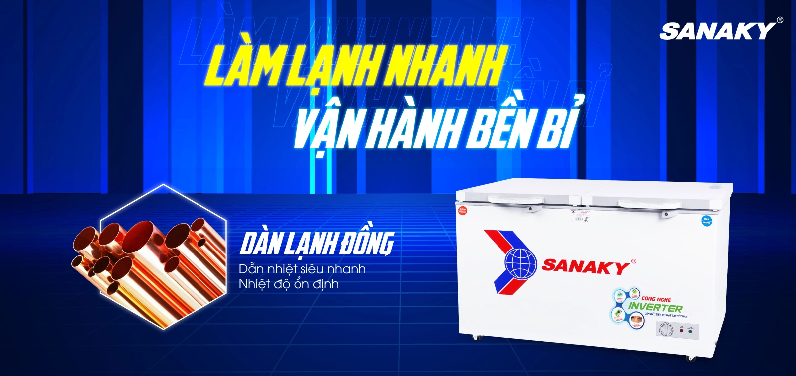 Tủ đông Sanaky VH-5699W4K