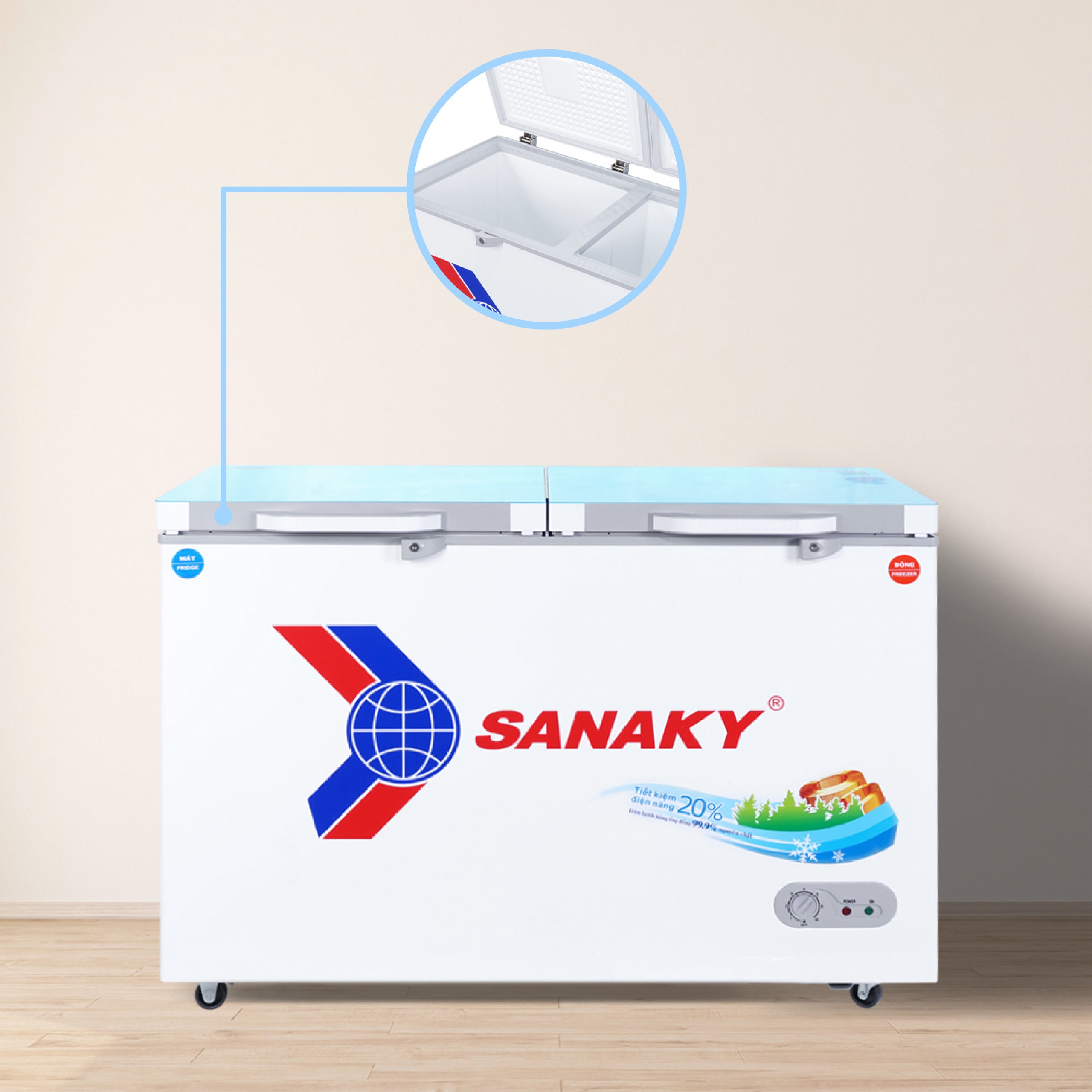 Tủ Đông Sanaky VH-3699W2KD