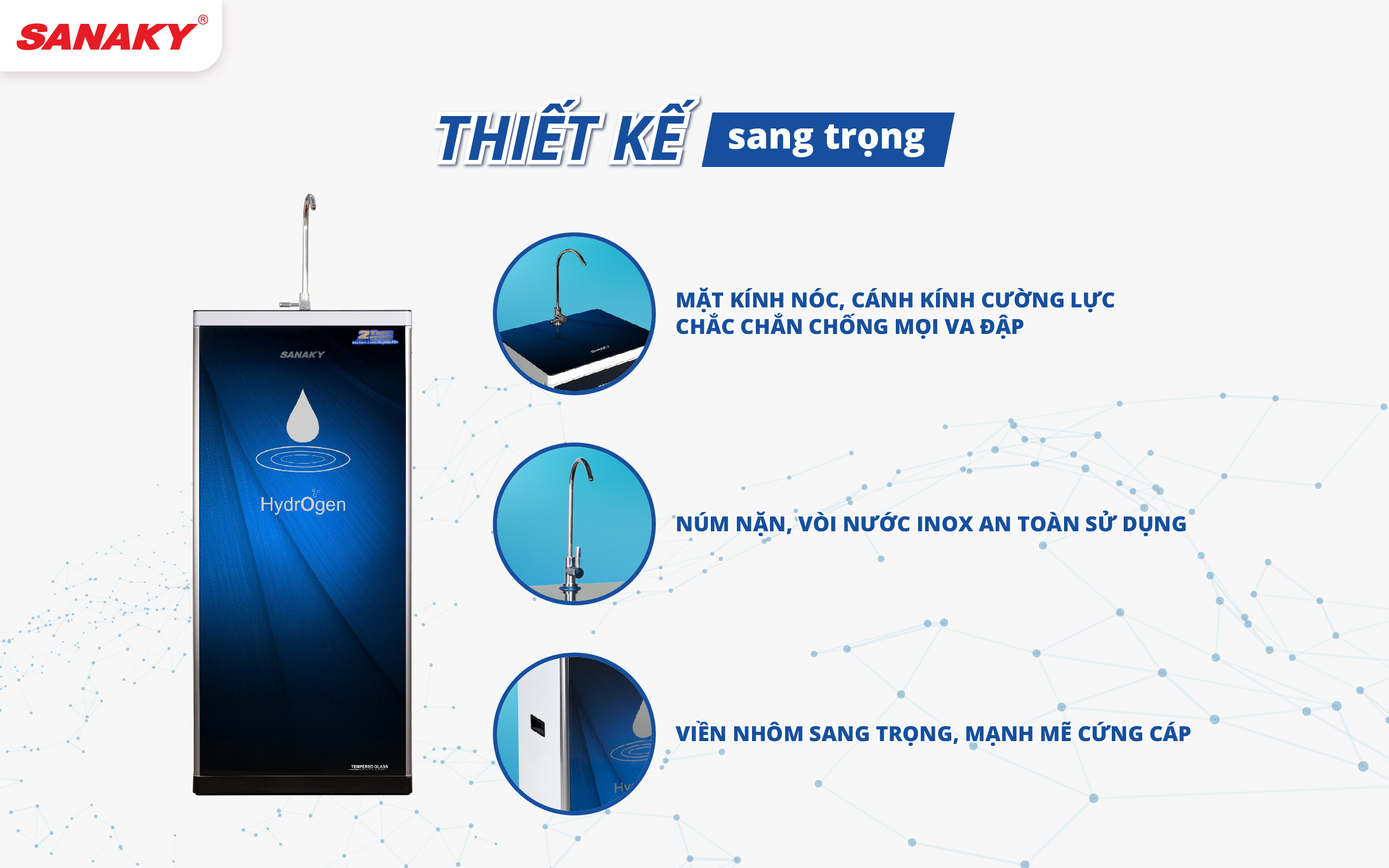 Máy lọc nước Sanaky VH-6110VD