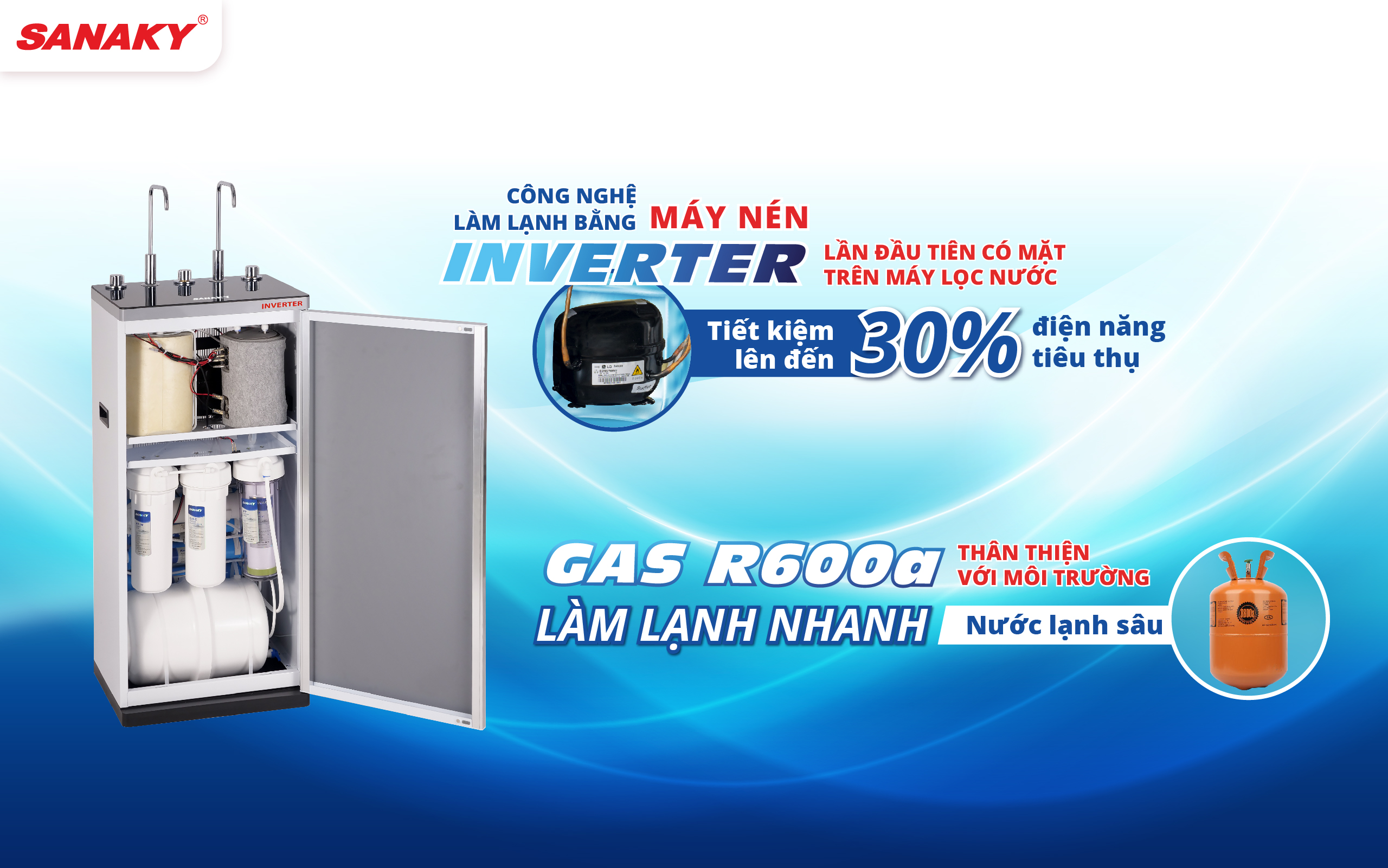 Máy lọc nước Sanaky VH-6210VD3