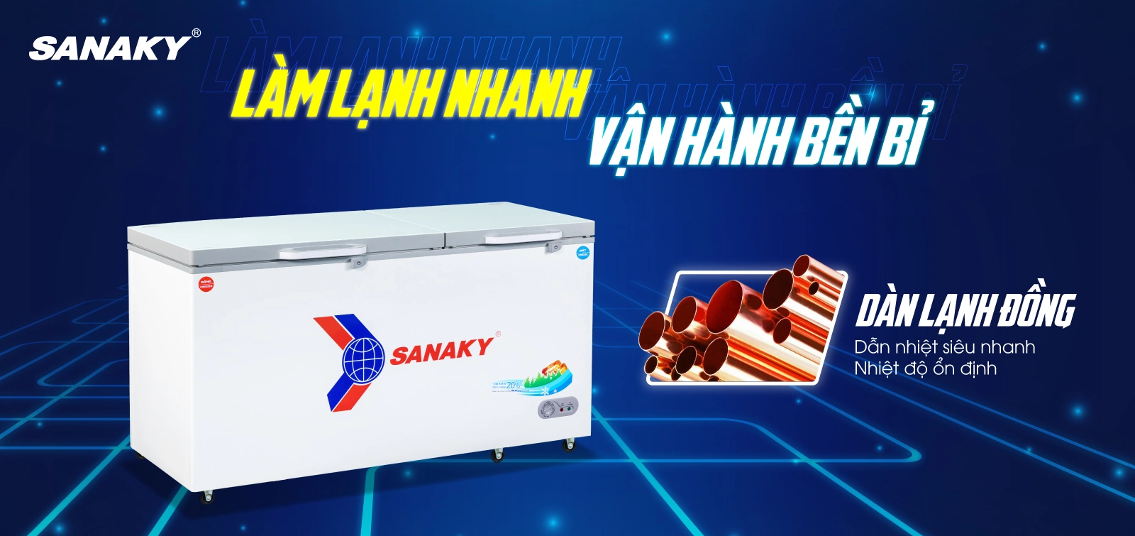 Tủ đông Sanaky VH-6699W2K