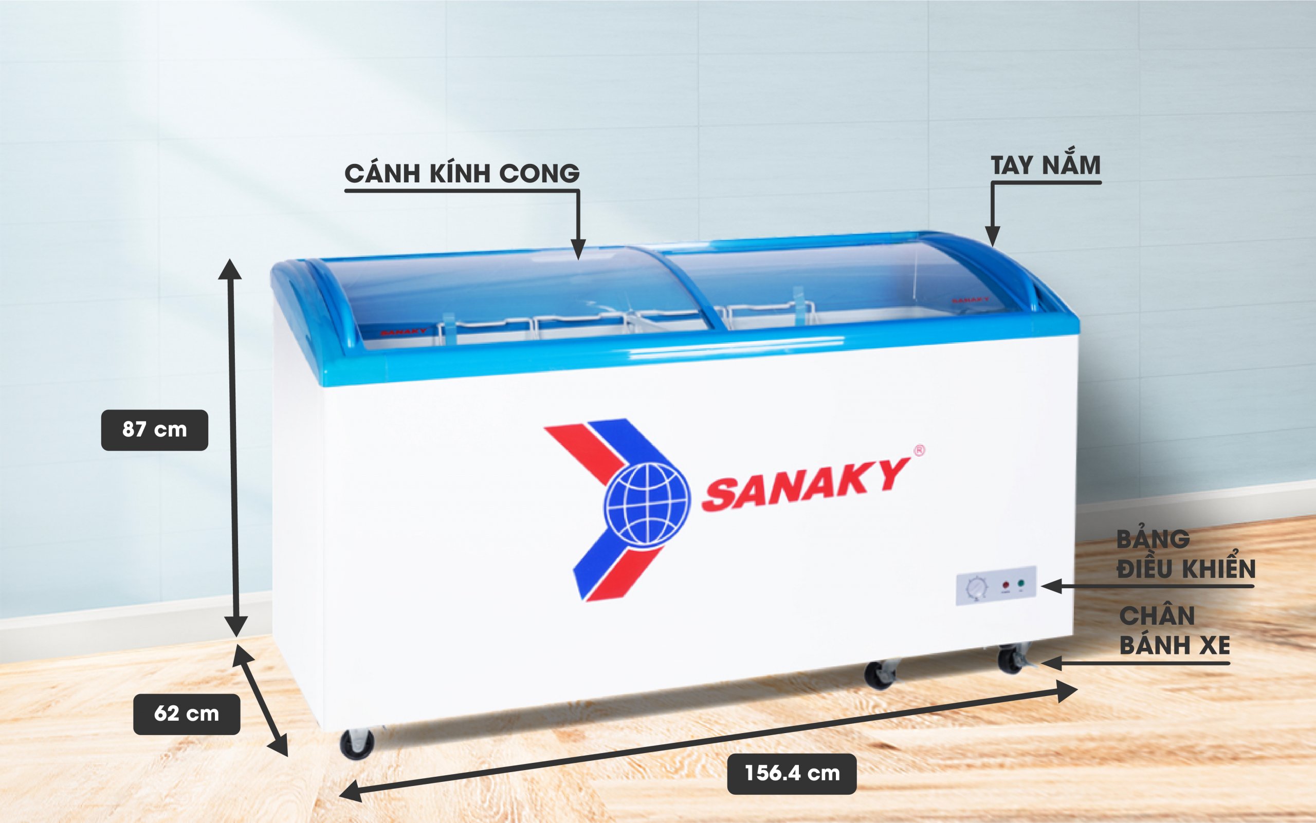 Tủ Đông Sanaky VH-682K