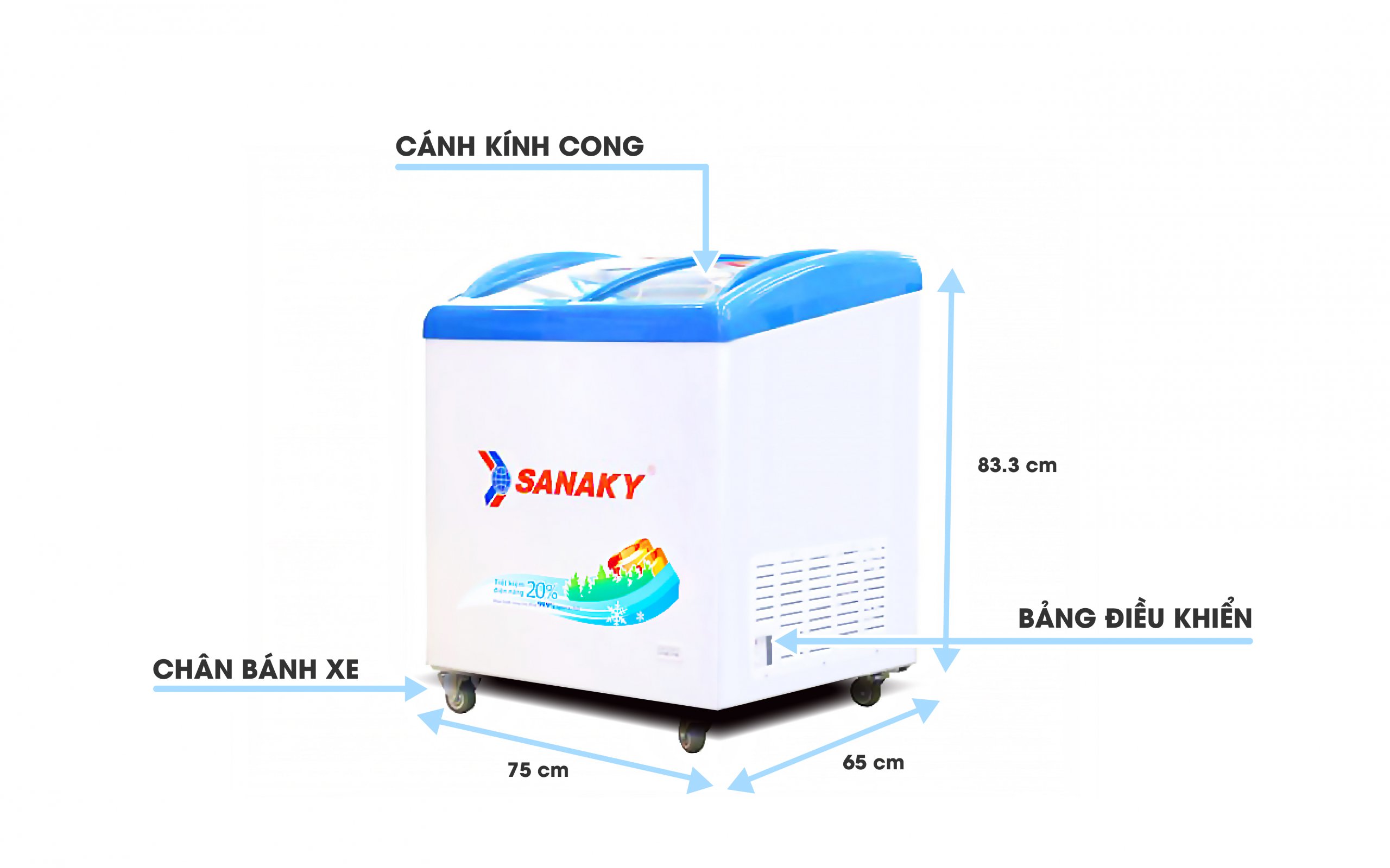Tủ Đông Sanaky VH-2899K