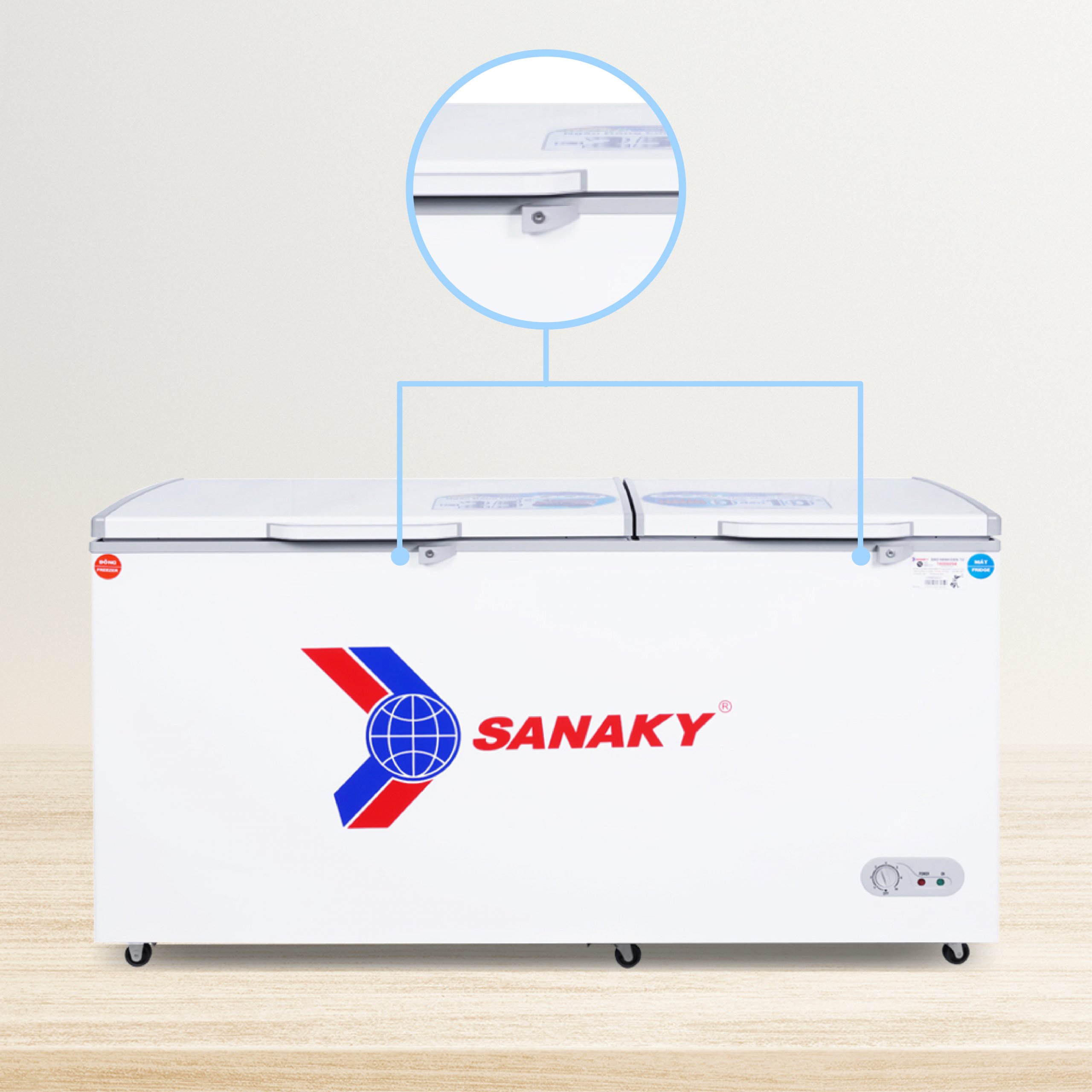 Tủ Đông Sanaky VH-668W2