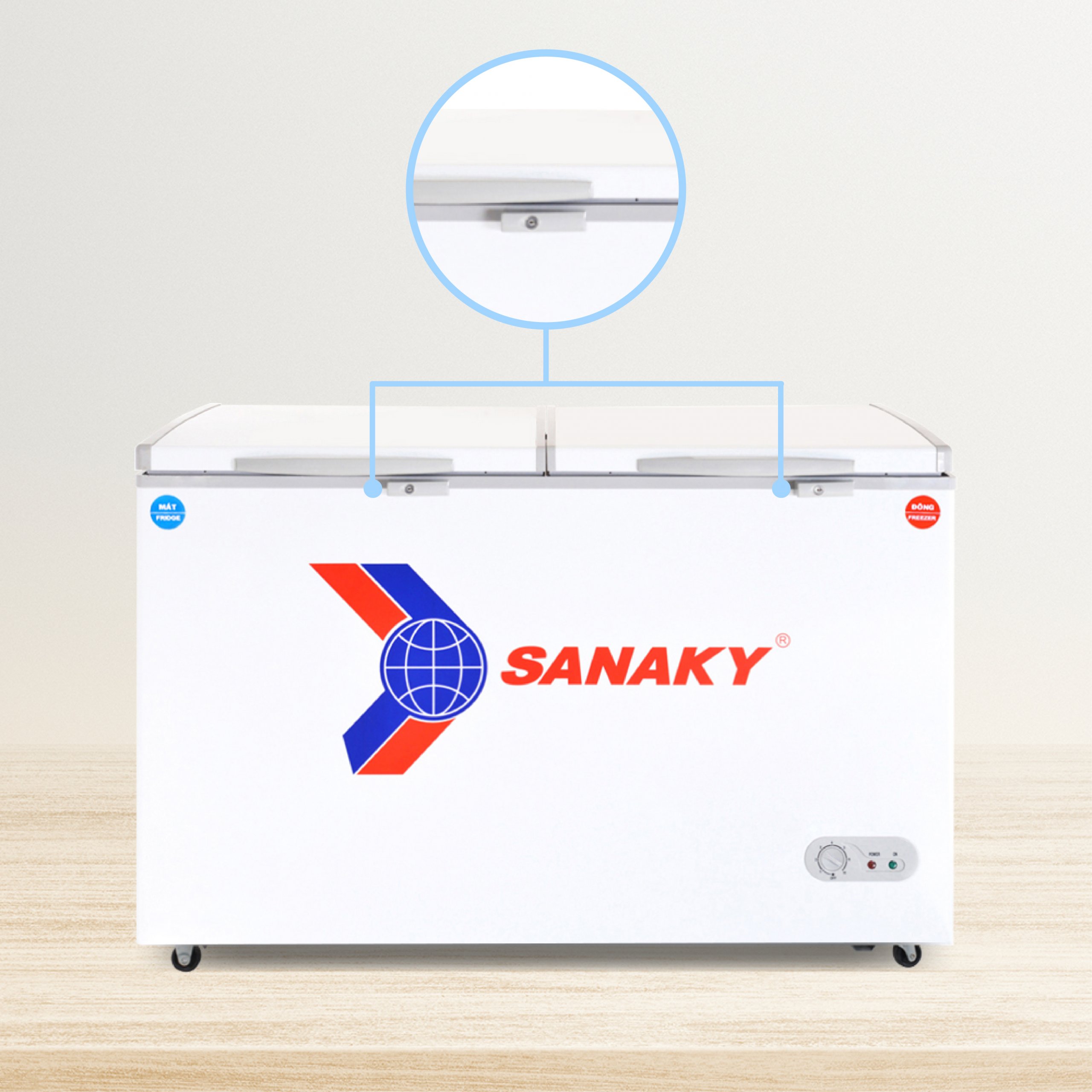 Tủ Đông Sanaky VH-568W2
