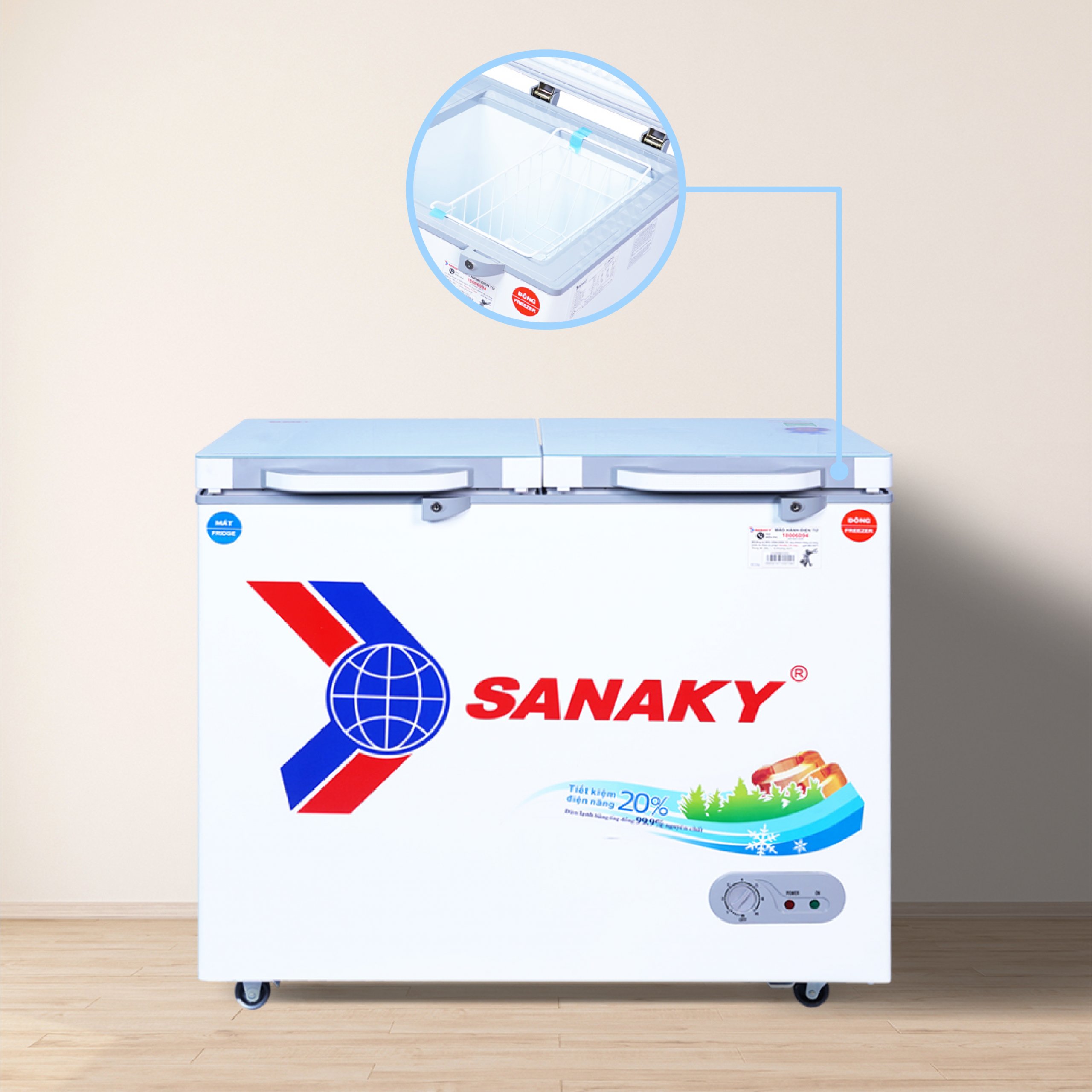 Tủ Đông Sanaky VH-2599W2KD