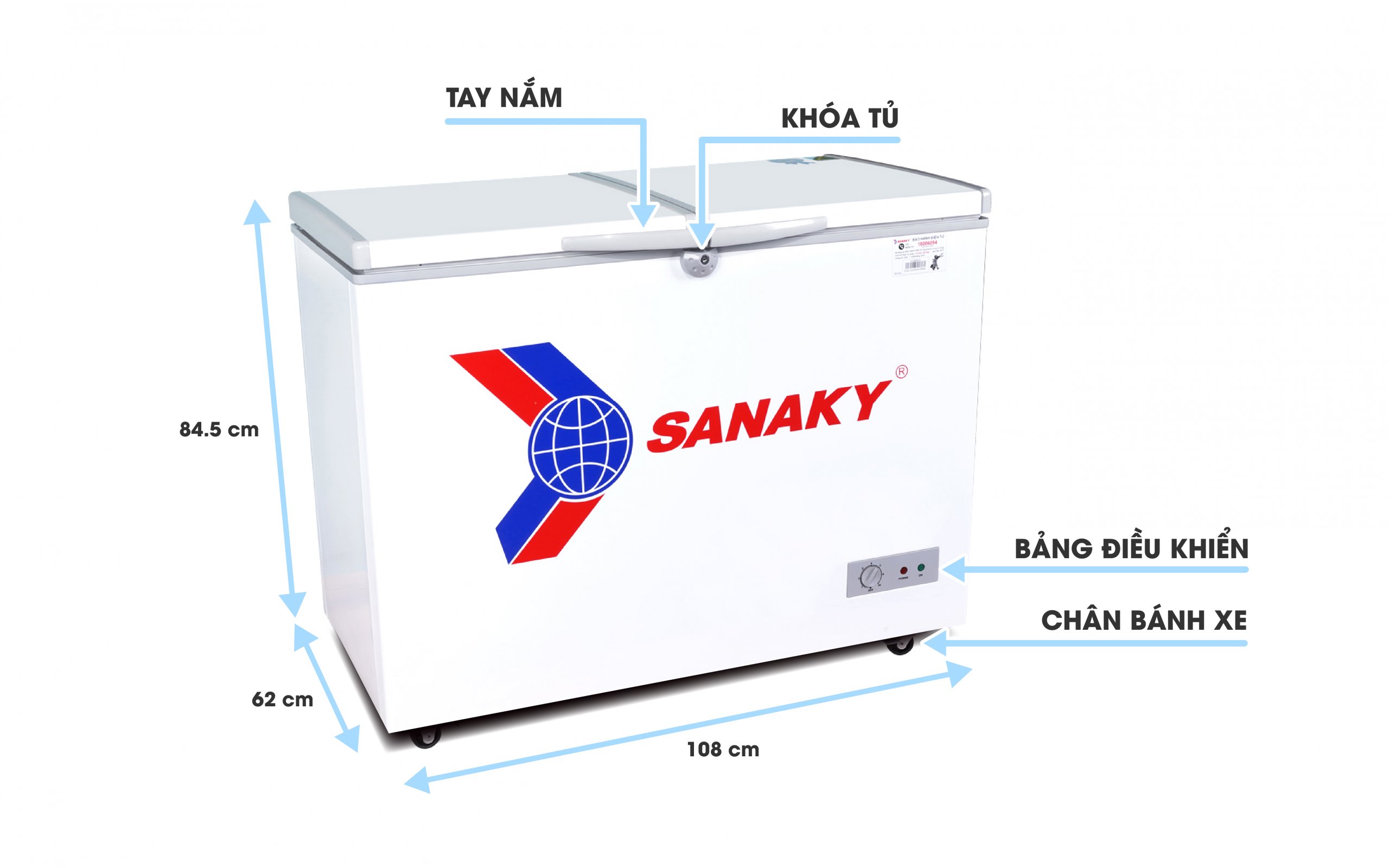 Tủ Đông Sanaky VH-285A2