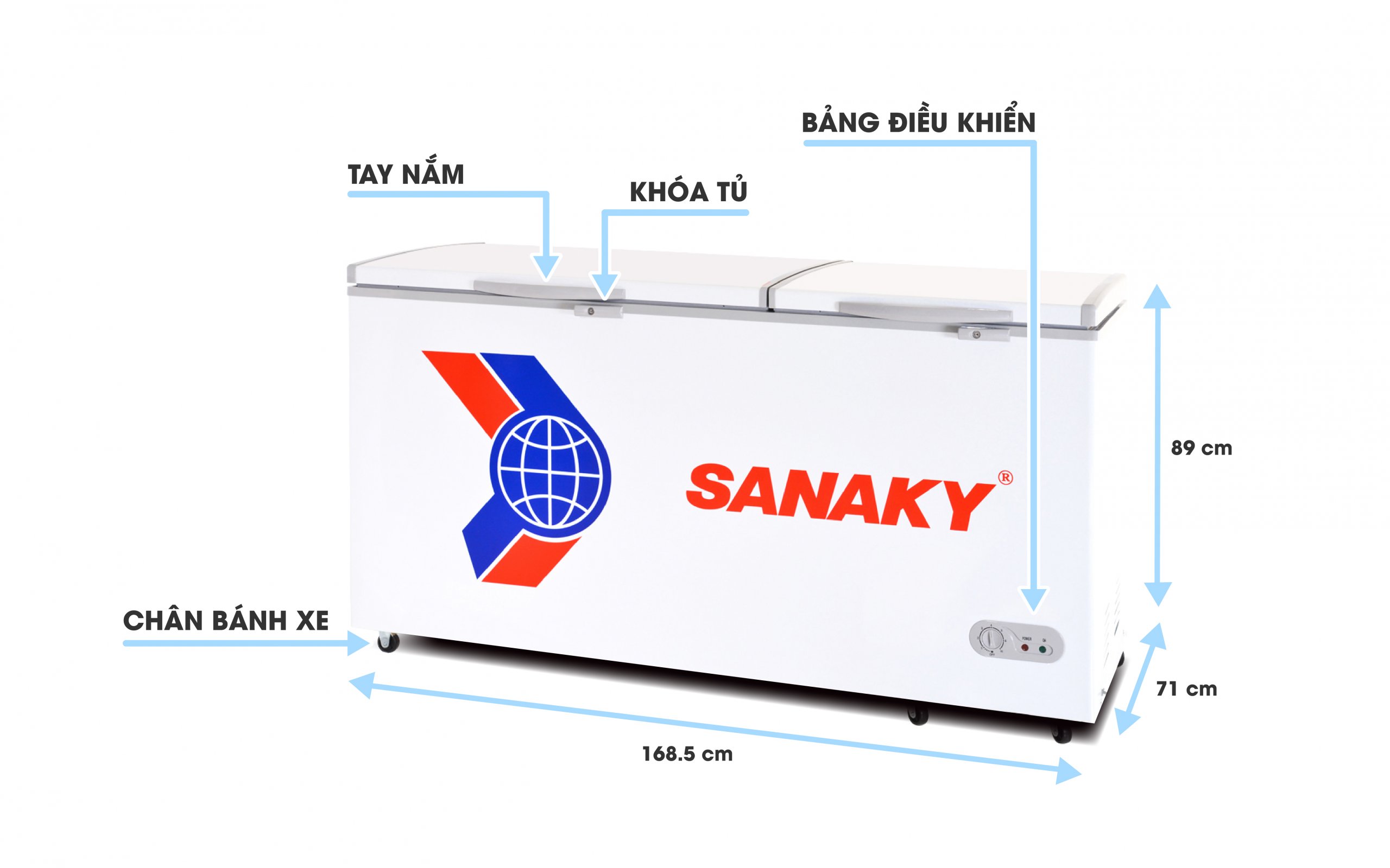 Tủ Đông Sanaky VH-668HY2